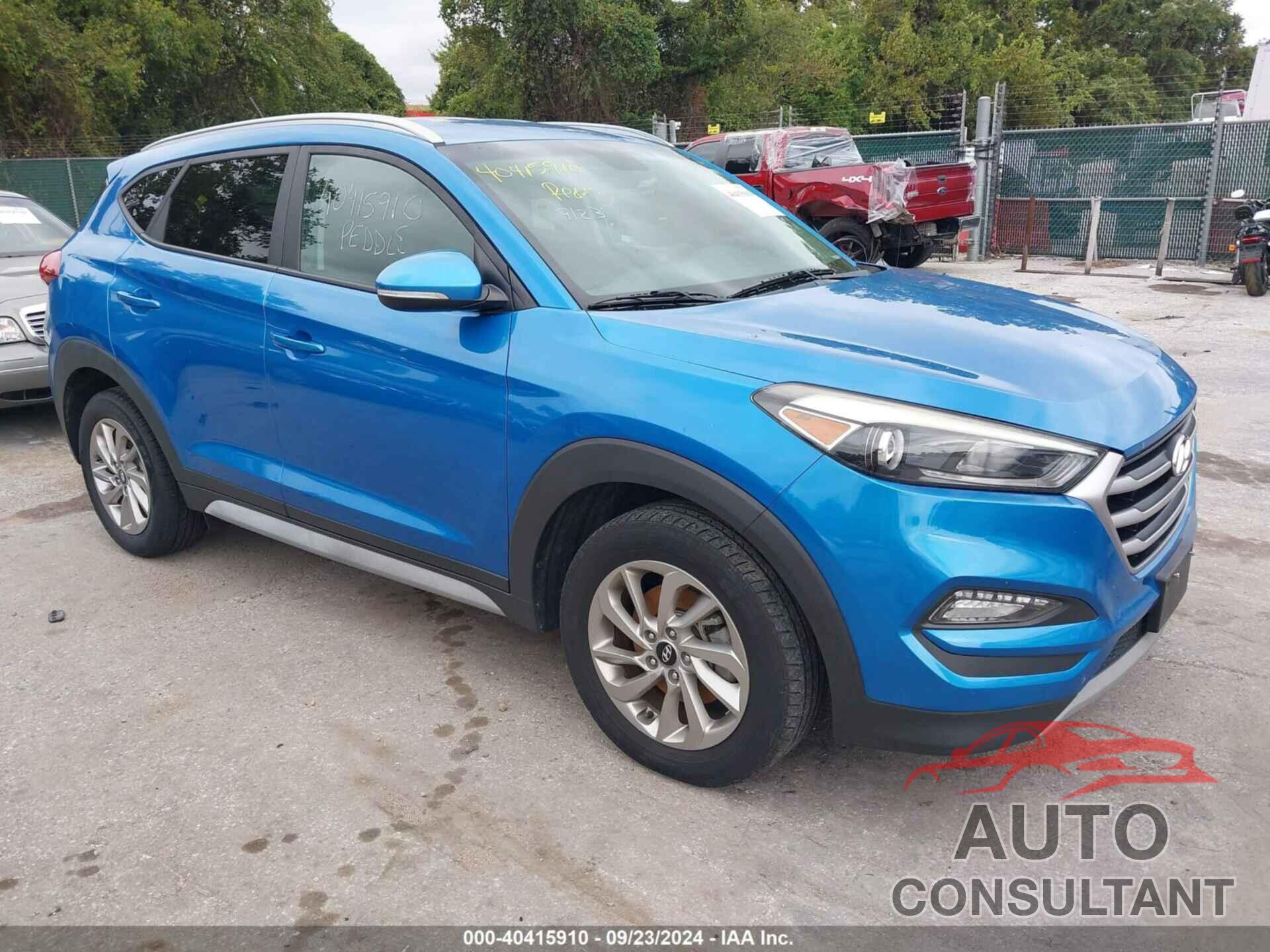 HYUNDAI TUCSON 2017 - KM8J33A20HU419768