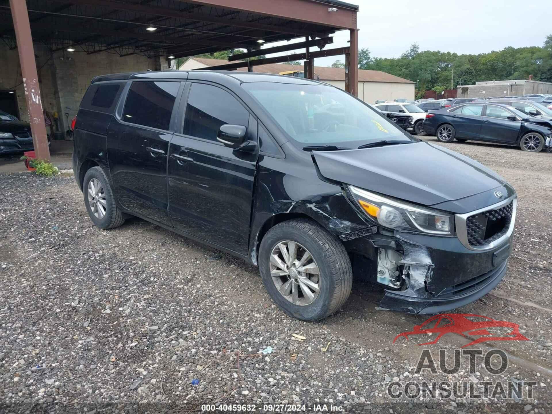 KIA SEDONA 2018 - KNDMA5C12J6389898