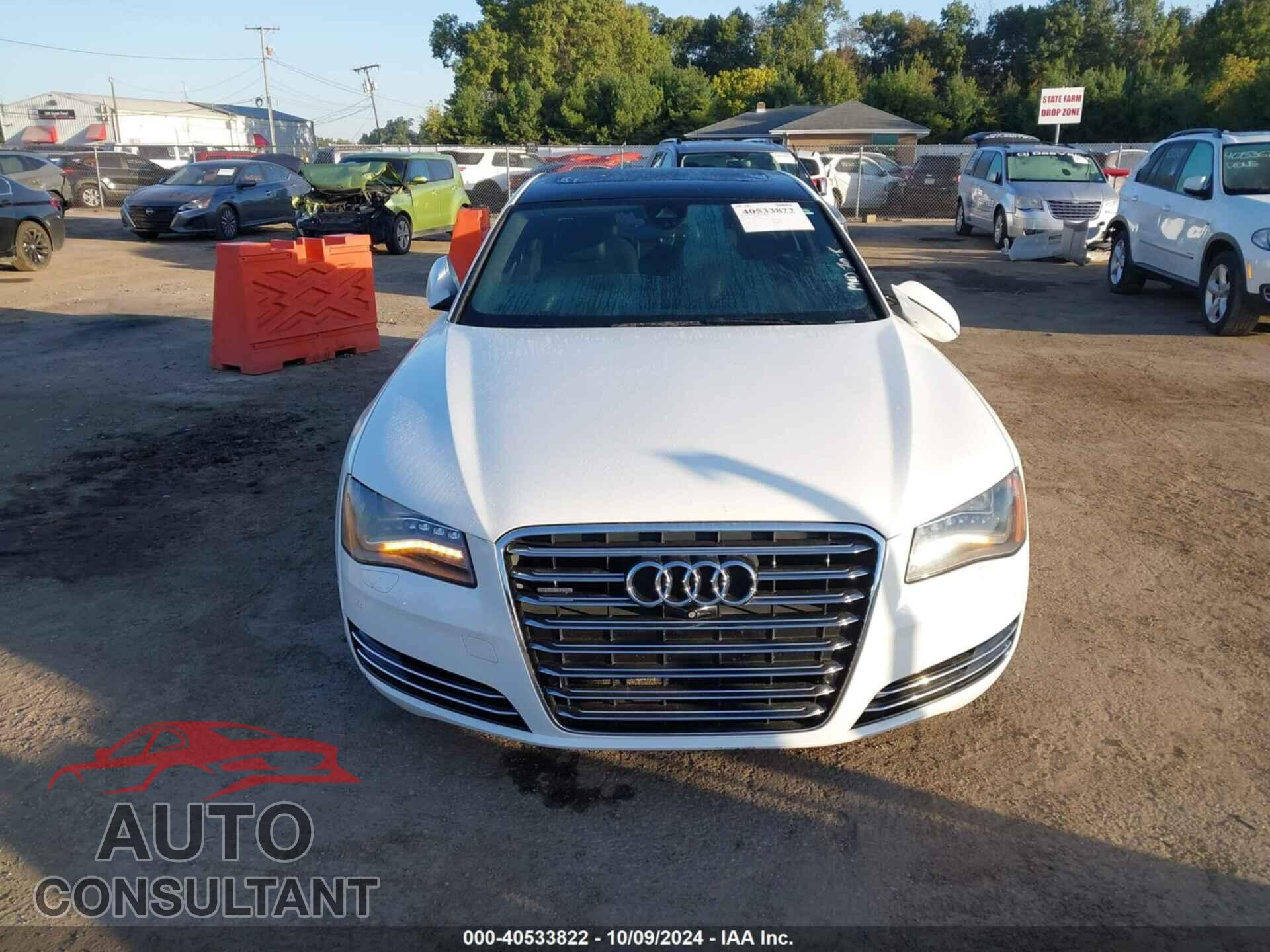 AUDI A8 L 2013 - WAUR2AFD2DN012514