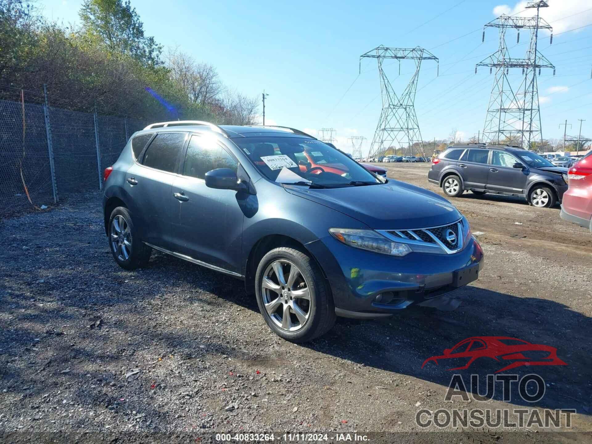 NISSAN MURANO 2014 - JN8AZ1MW5EW504390