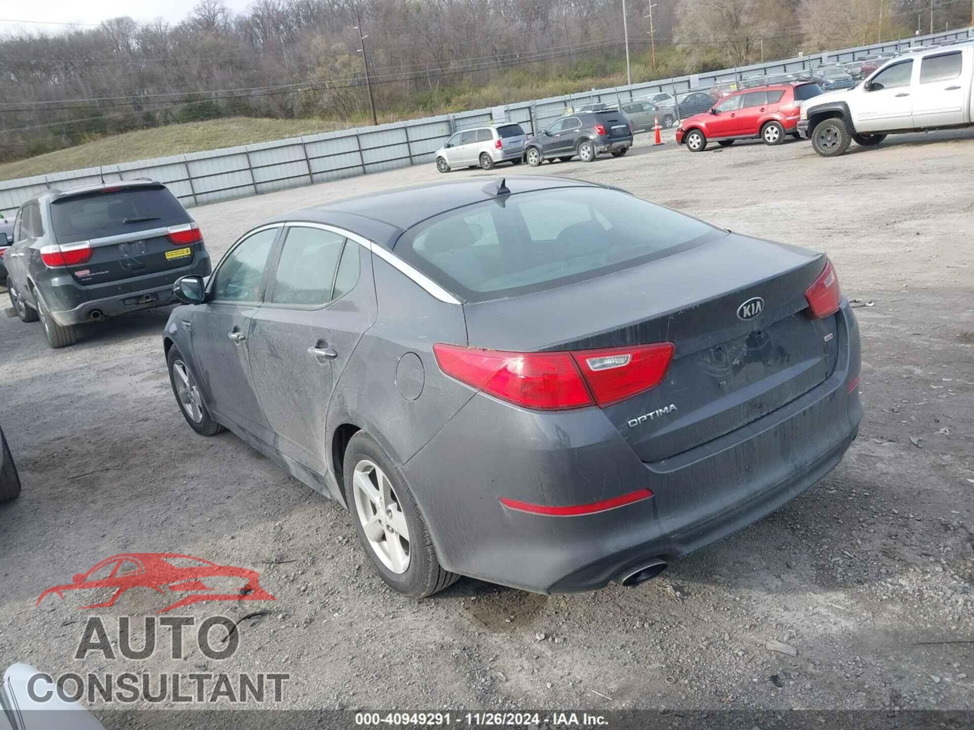 KIA OPTIMA 2015 - KNAGM4A71F5641608
