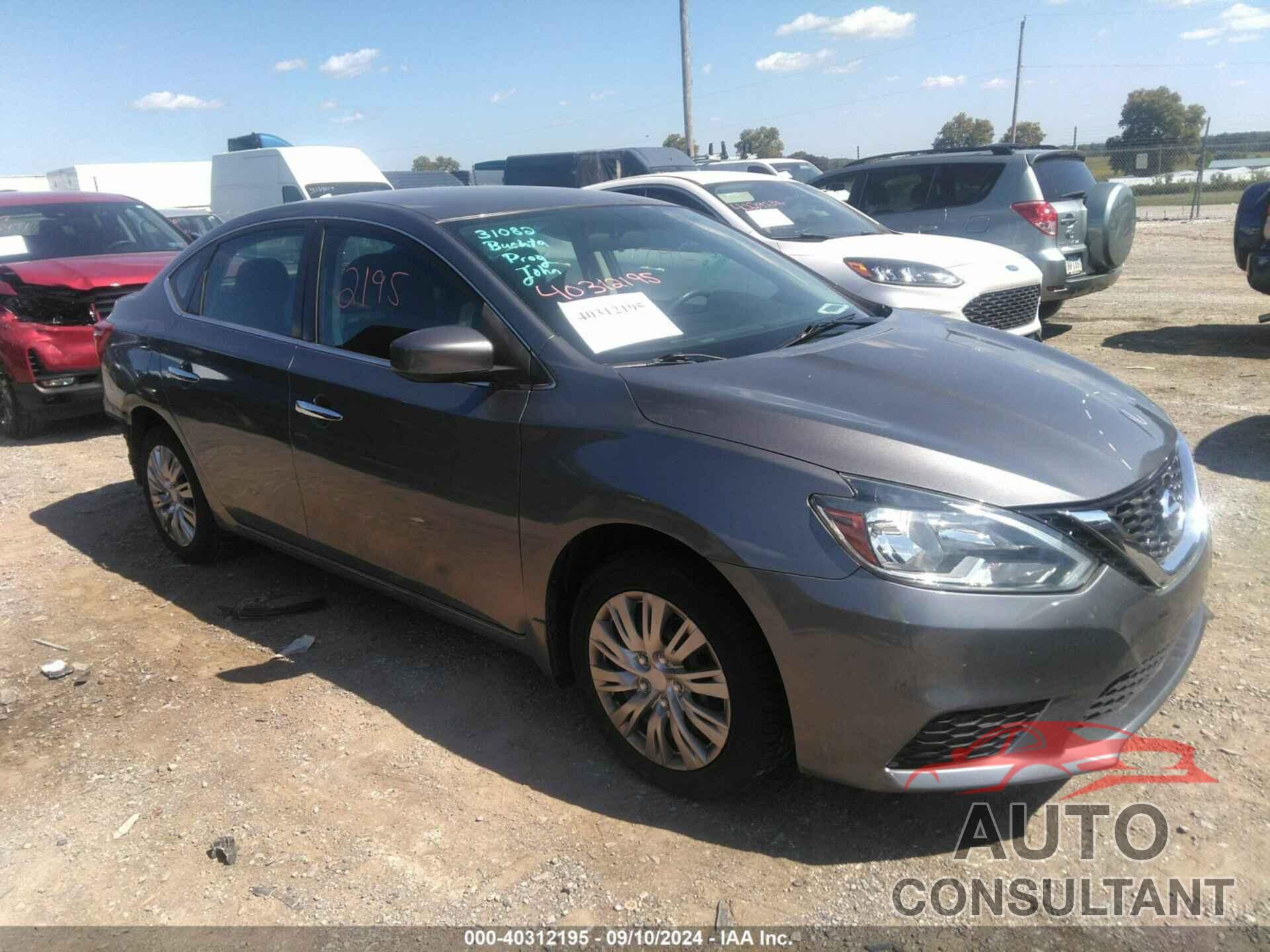 NISSAN SENTRA 2018 - 3N1AB7AP2JY316528