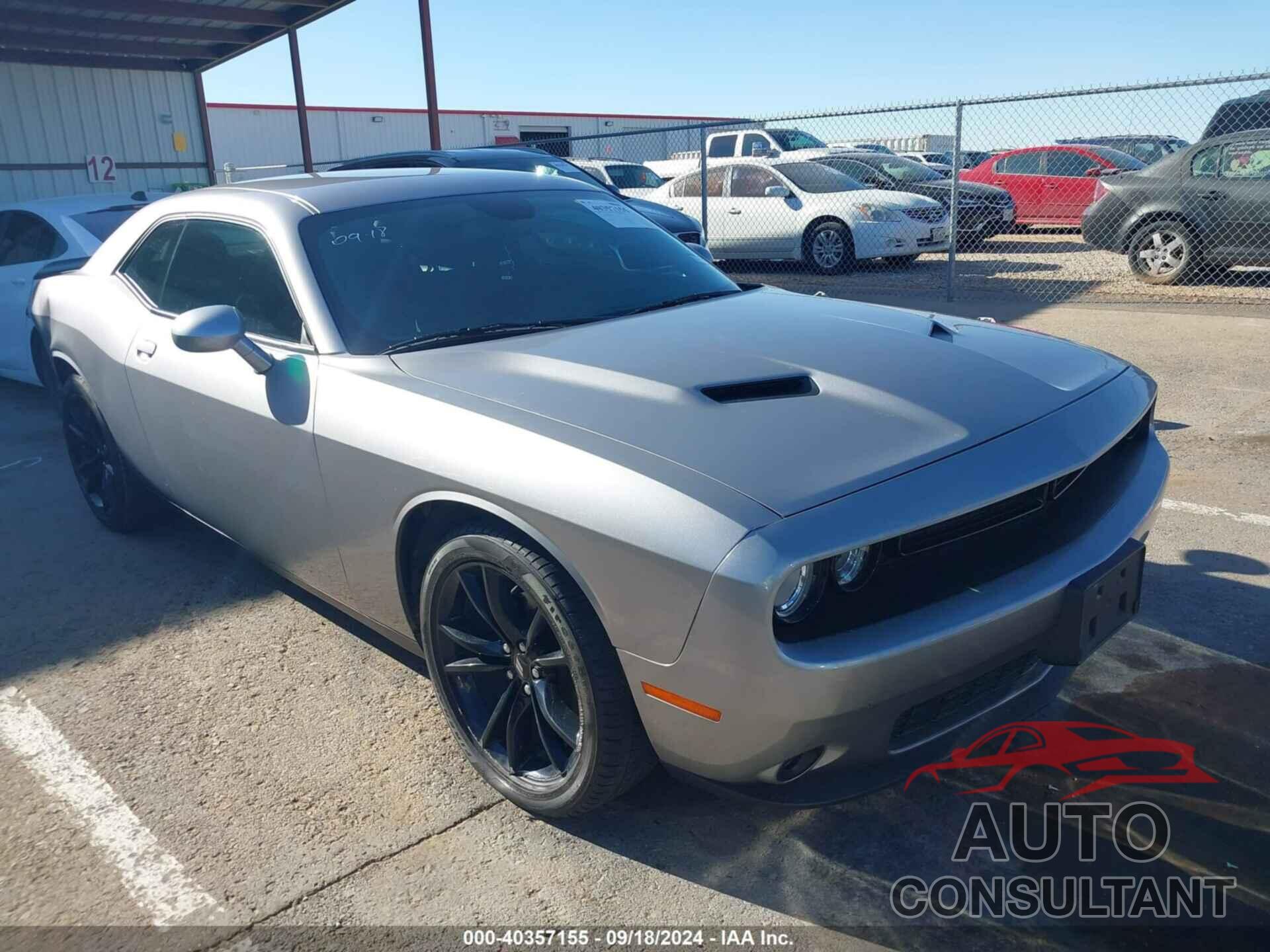 DODGE CHALLENGER 2018 - 2C3CDZAG6JH204868