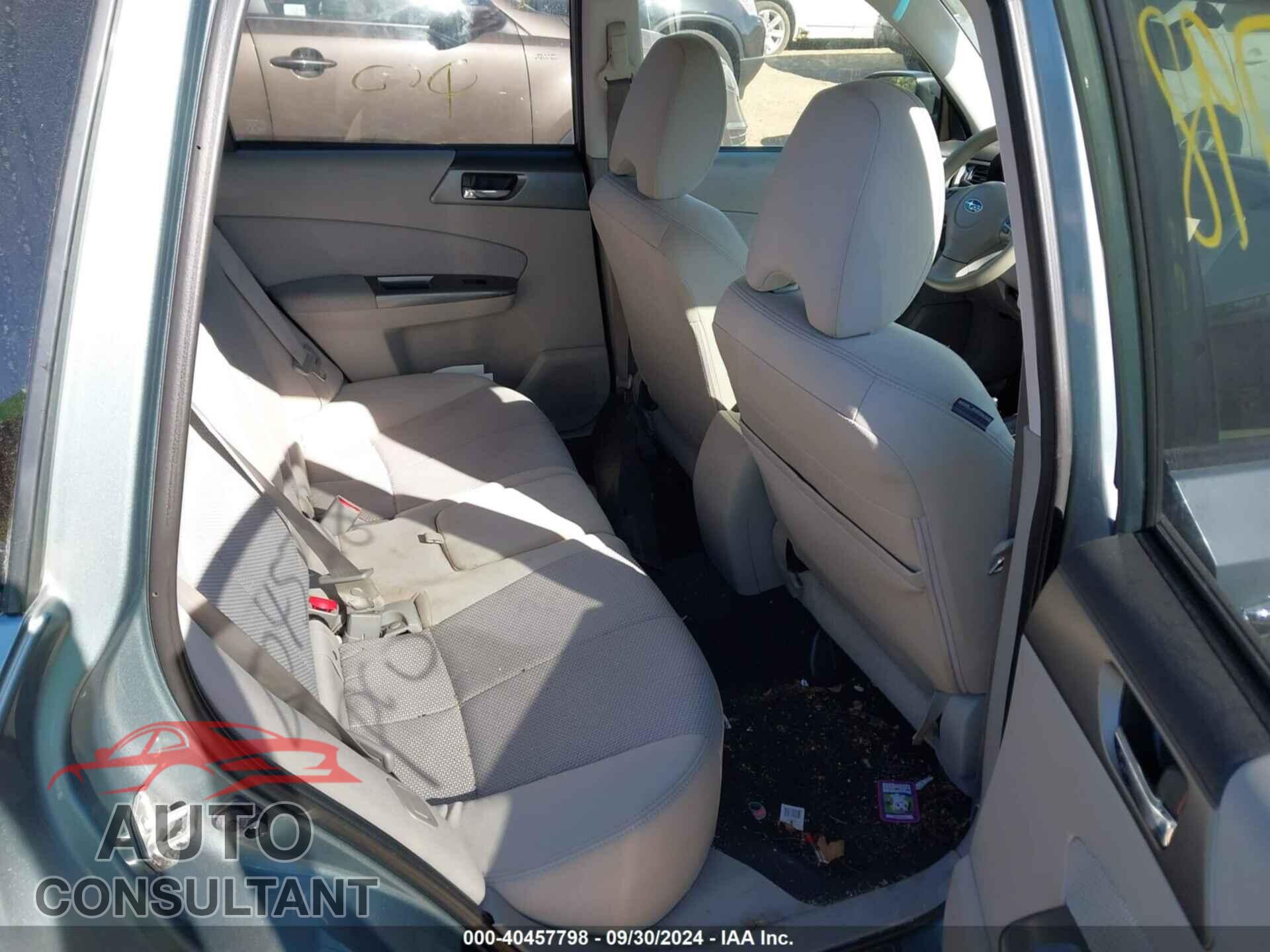 SUBARU FORESTER 2012 - JF2SHADCXCH456655