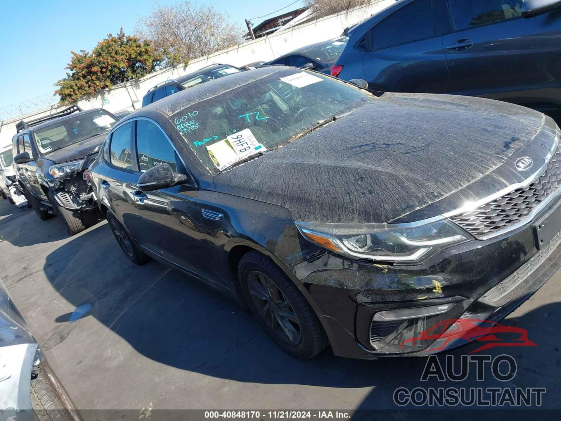 KIA OPTIMA 2019 - 5XXGT4L34KG327280