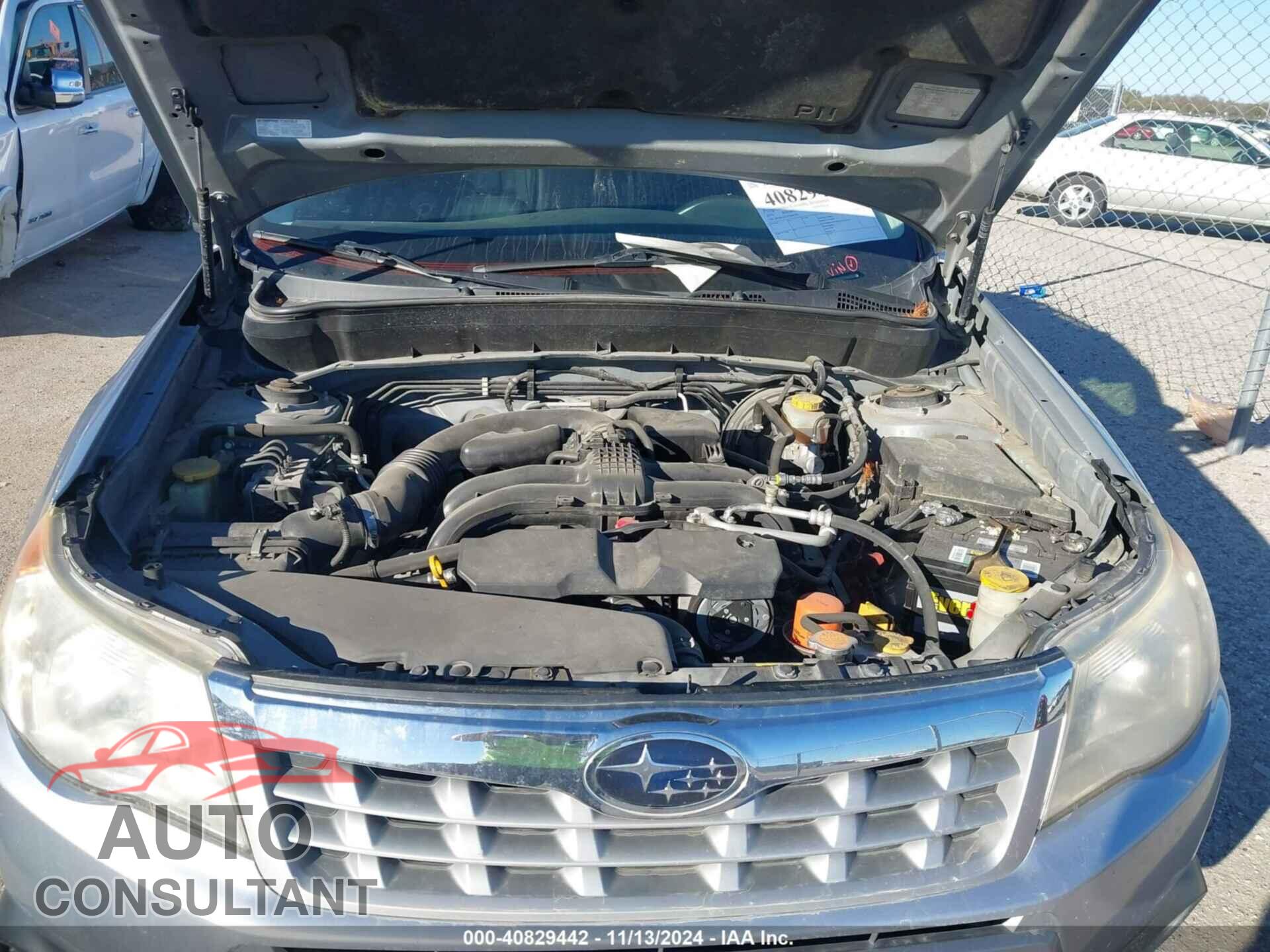 SUBARU FORESTER 2012 - JF2SHAEC3CH467978