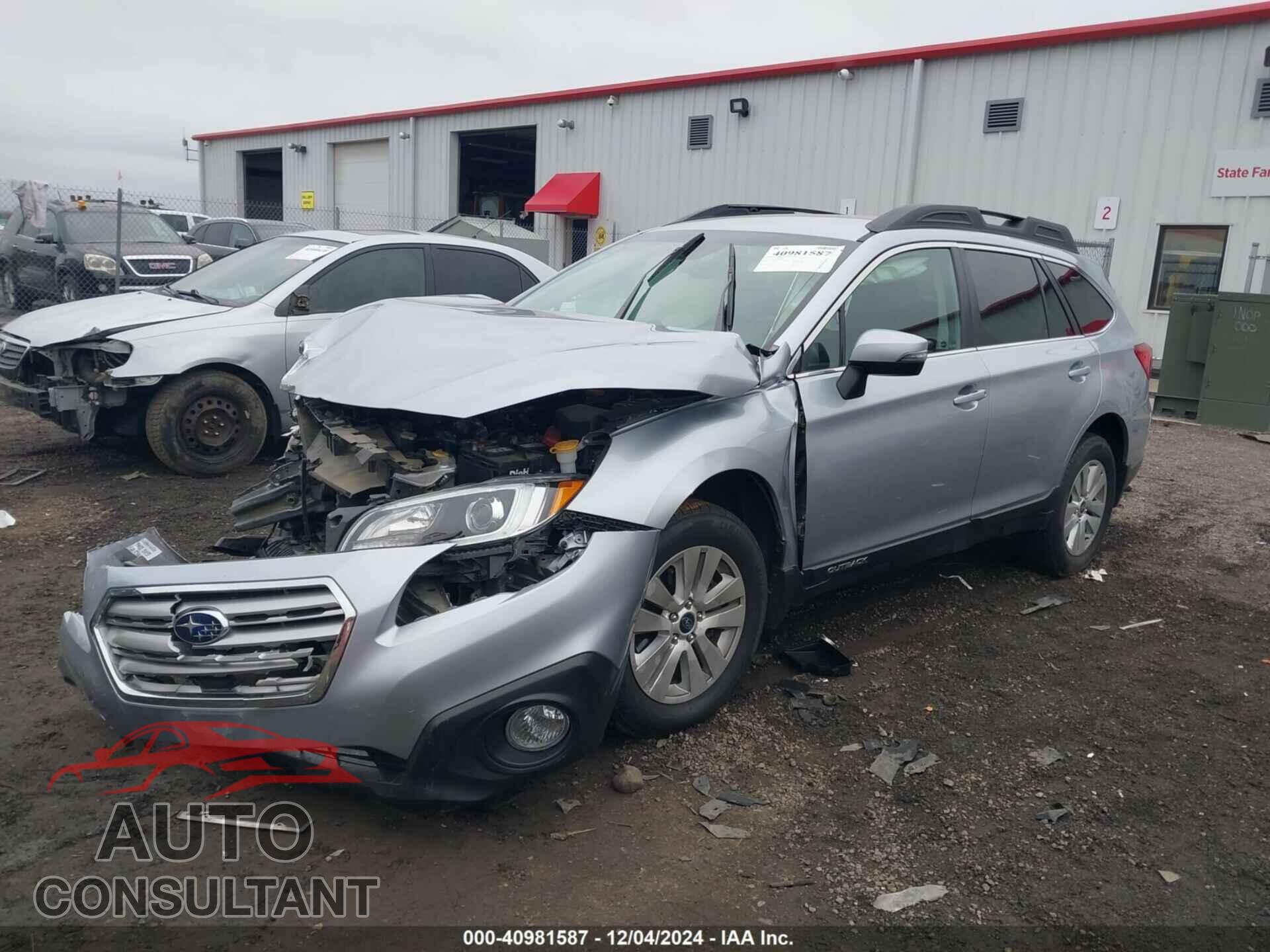 SUBARU OUTBACK 2017 - 4S4BSAFC3H3356703