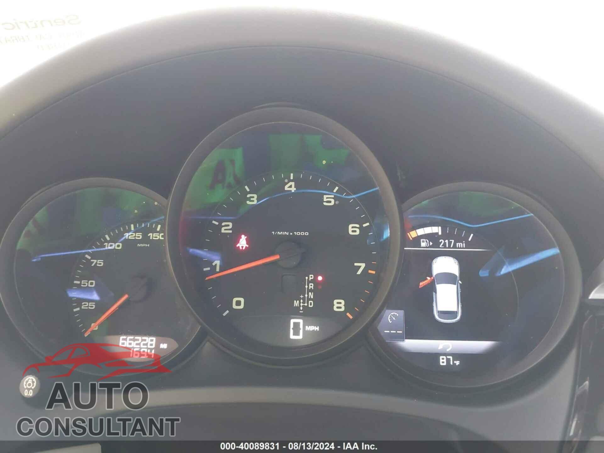 PORSCHE MACAN 2018 - WP1AA2A55JLB08331