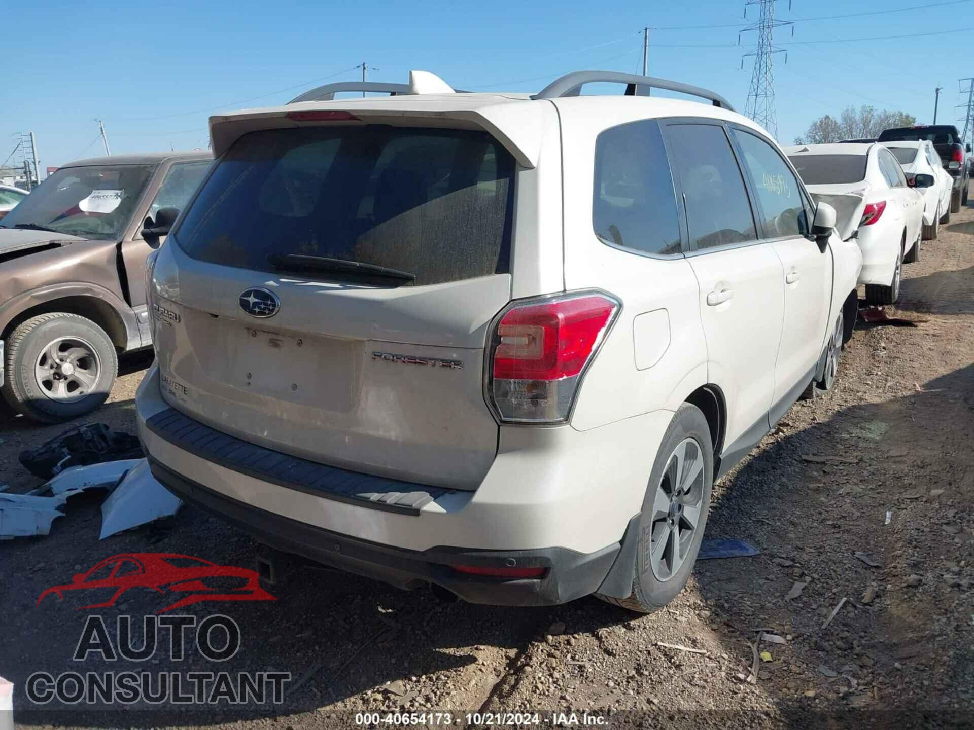 SUBARU FORESTER 2018 - JF2SJARC0JH421262