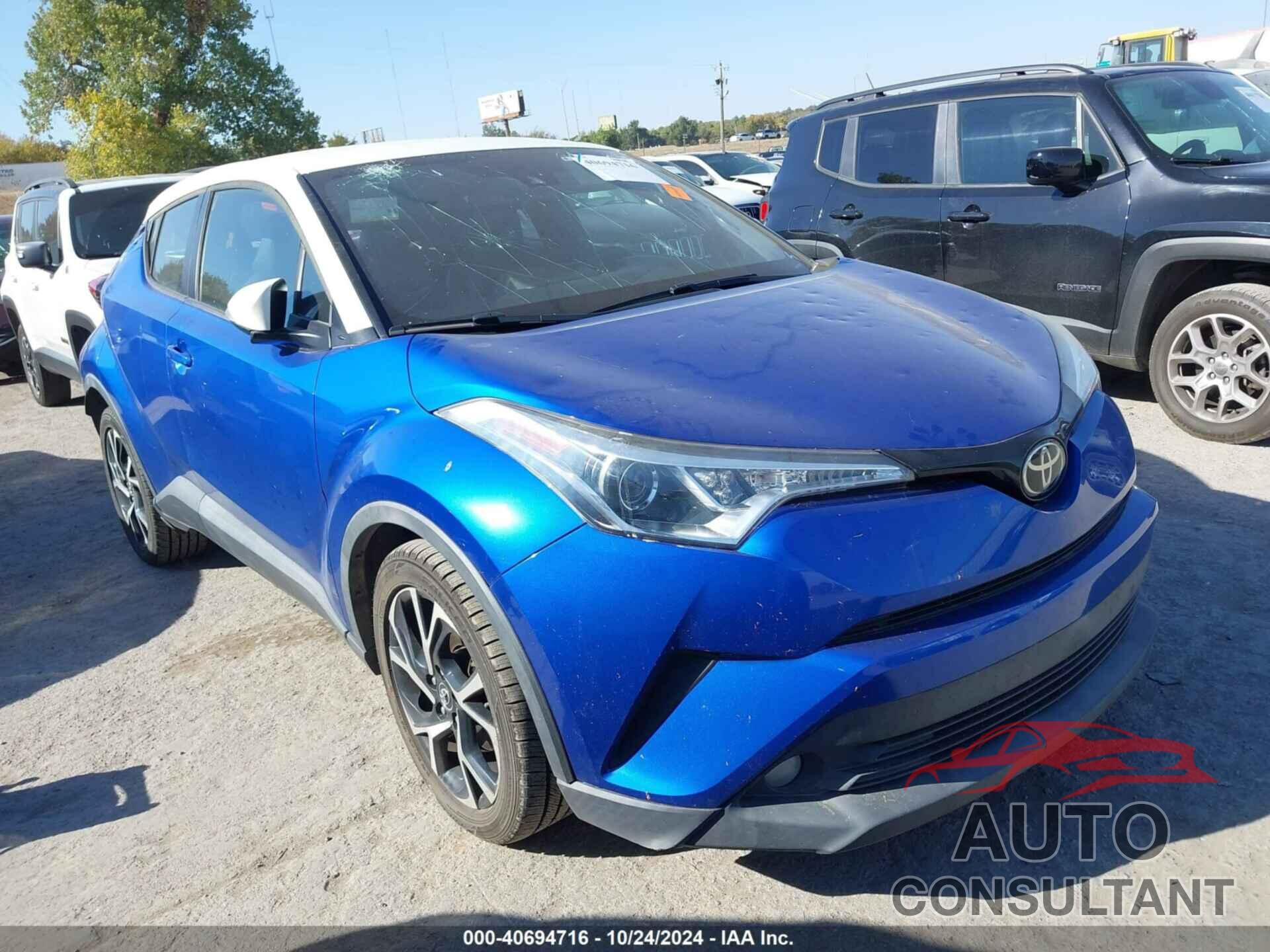 TOYOTA C-HR 2018 - NMTKHMBX7JR053102