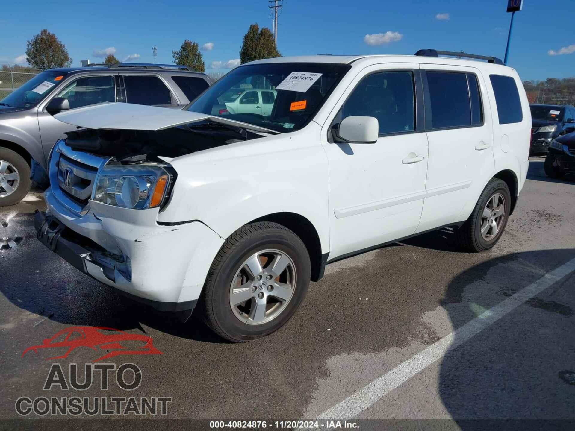HONDA PILOT 2010 - 5FNYF4H51AB028871