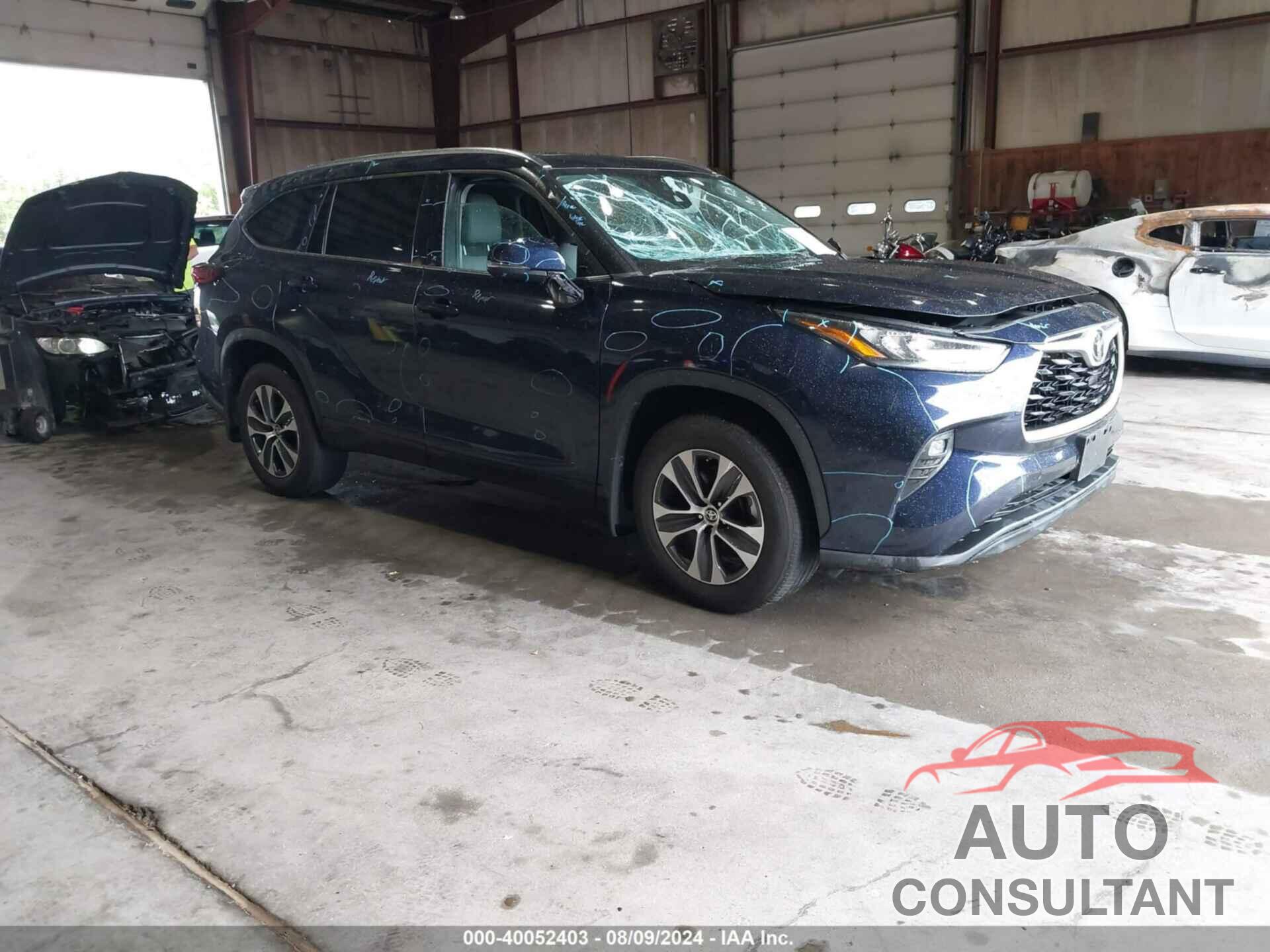 TOYOTA HIGHLANDER 2020 - 5TDGZRBH1LS522620