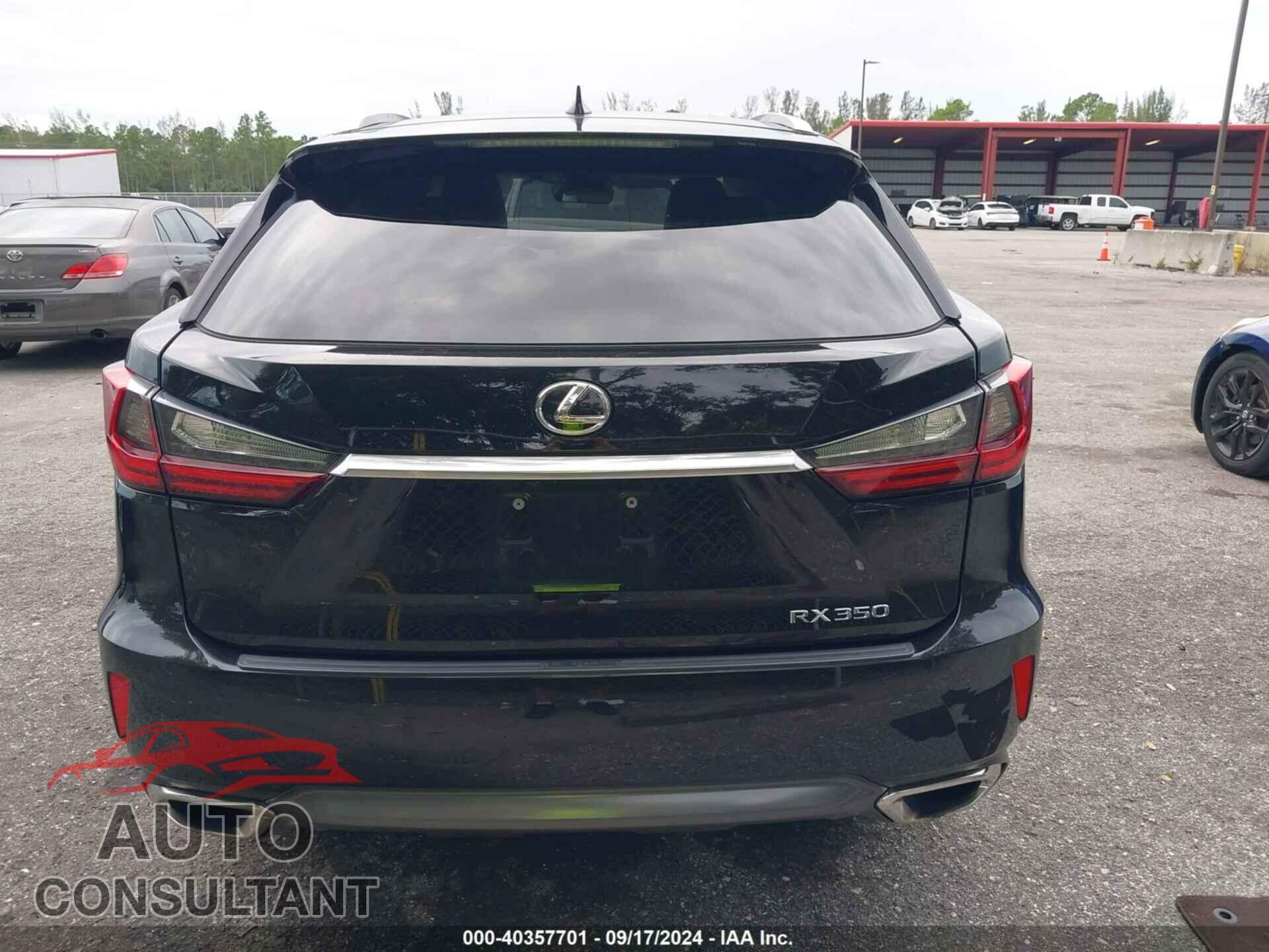 LEXUS RX 350 2017 - 2T2BZMCA2HC084829