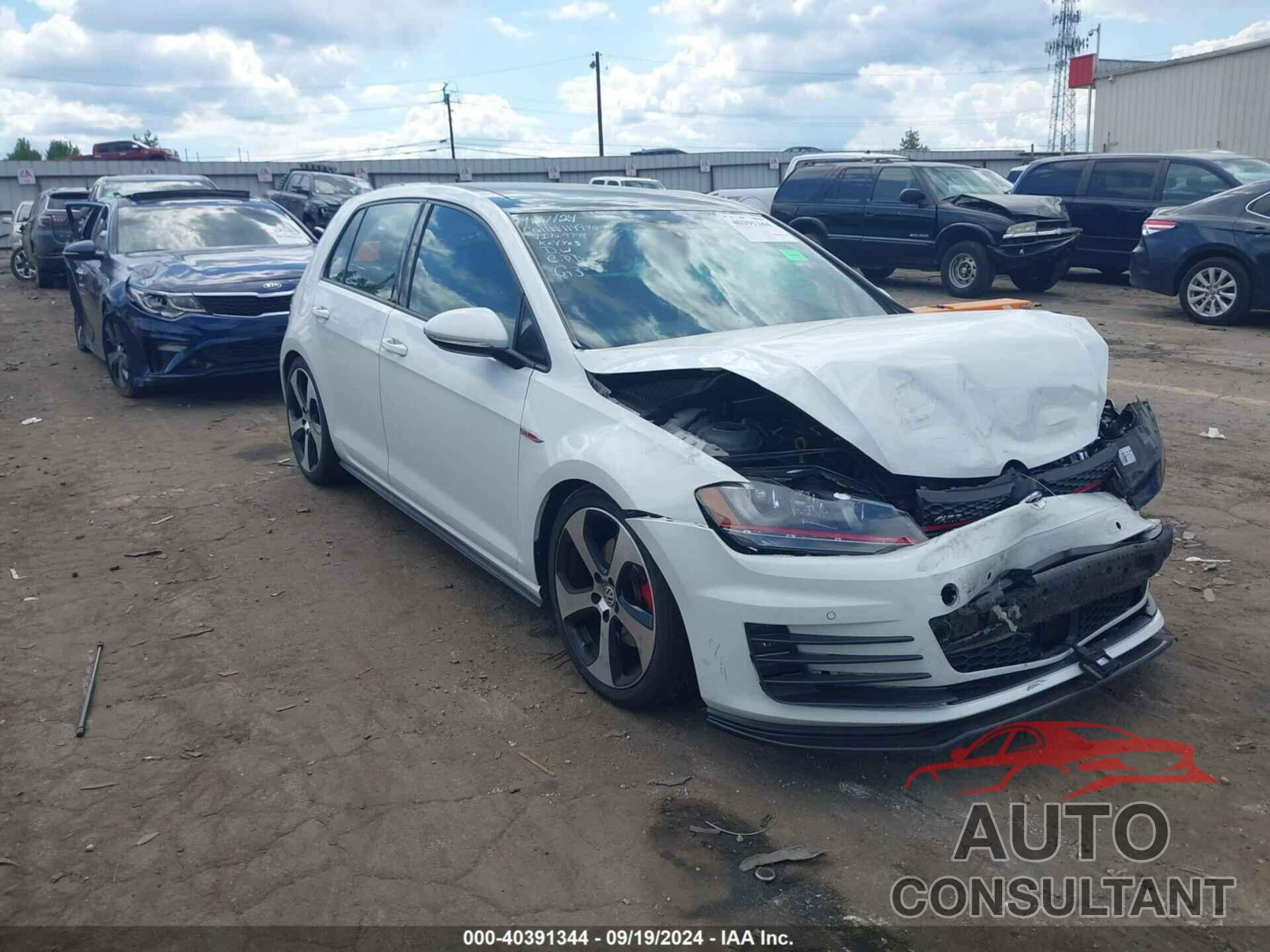 VOLKSWAGEN GOLF GTI 2015 - 3VW4T7AUXFM069798