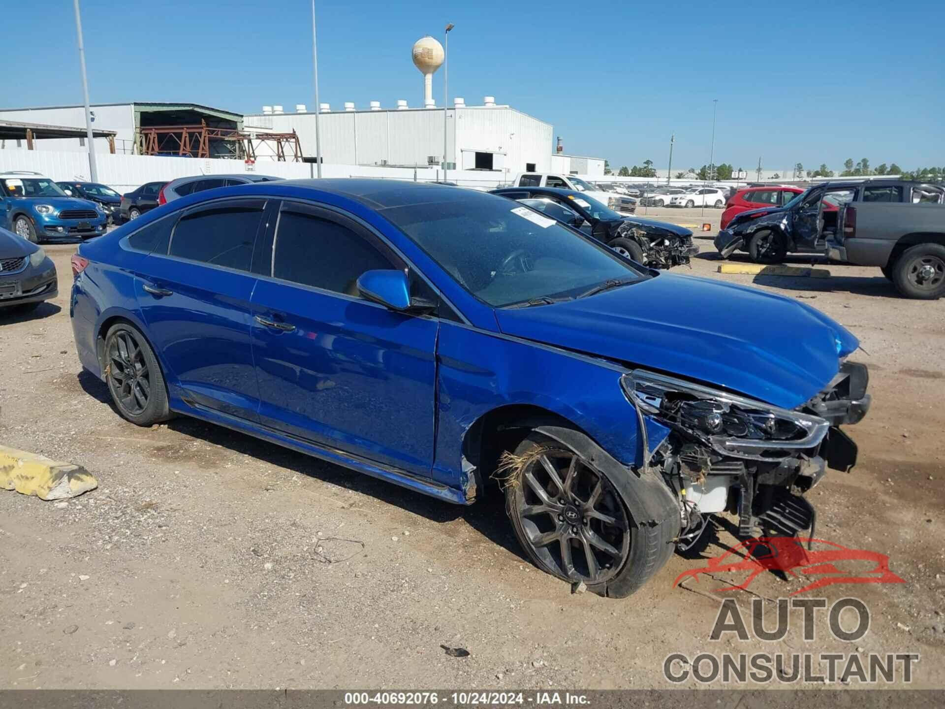 HYUNDAI SONATA 2019 - 5NPE34AB3KH745335