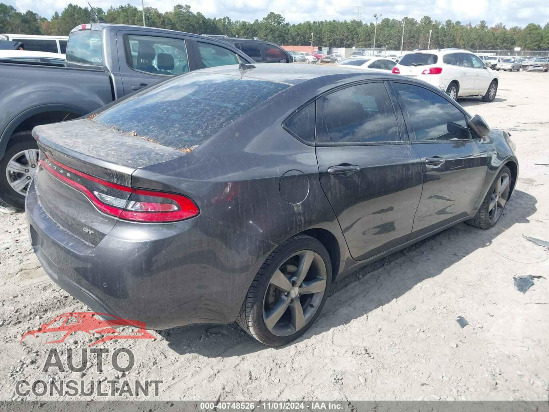 DODGE DART 2015 - 1C3CDFEB9FD159880
