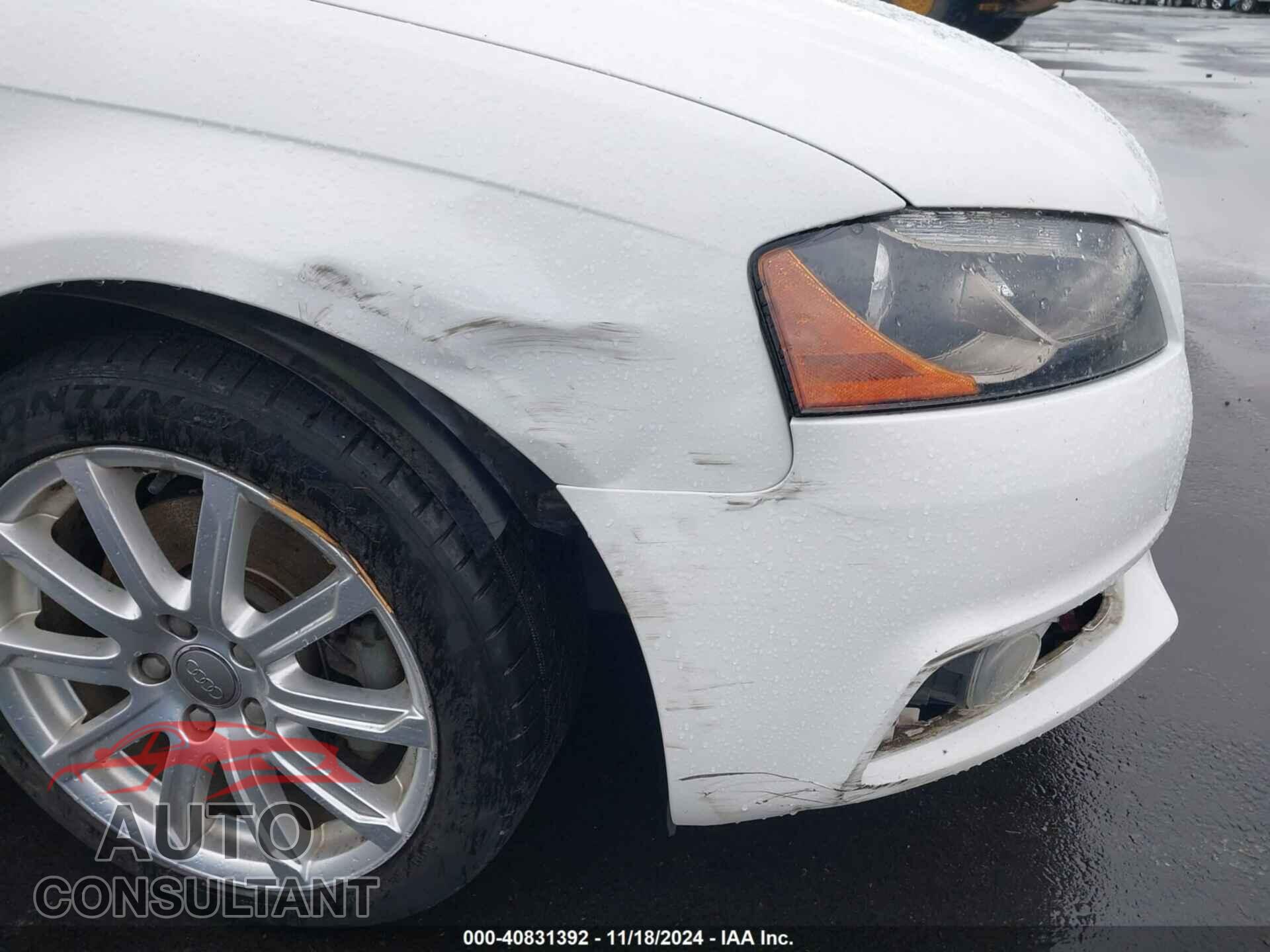 AUDI A3 2012 - WAUPEAFM9CA043652