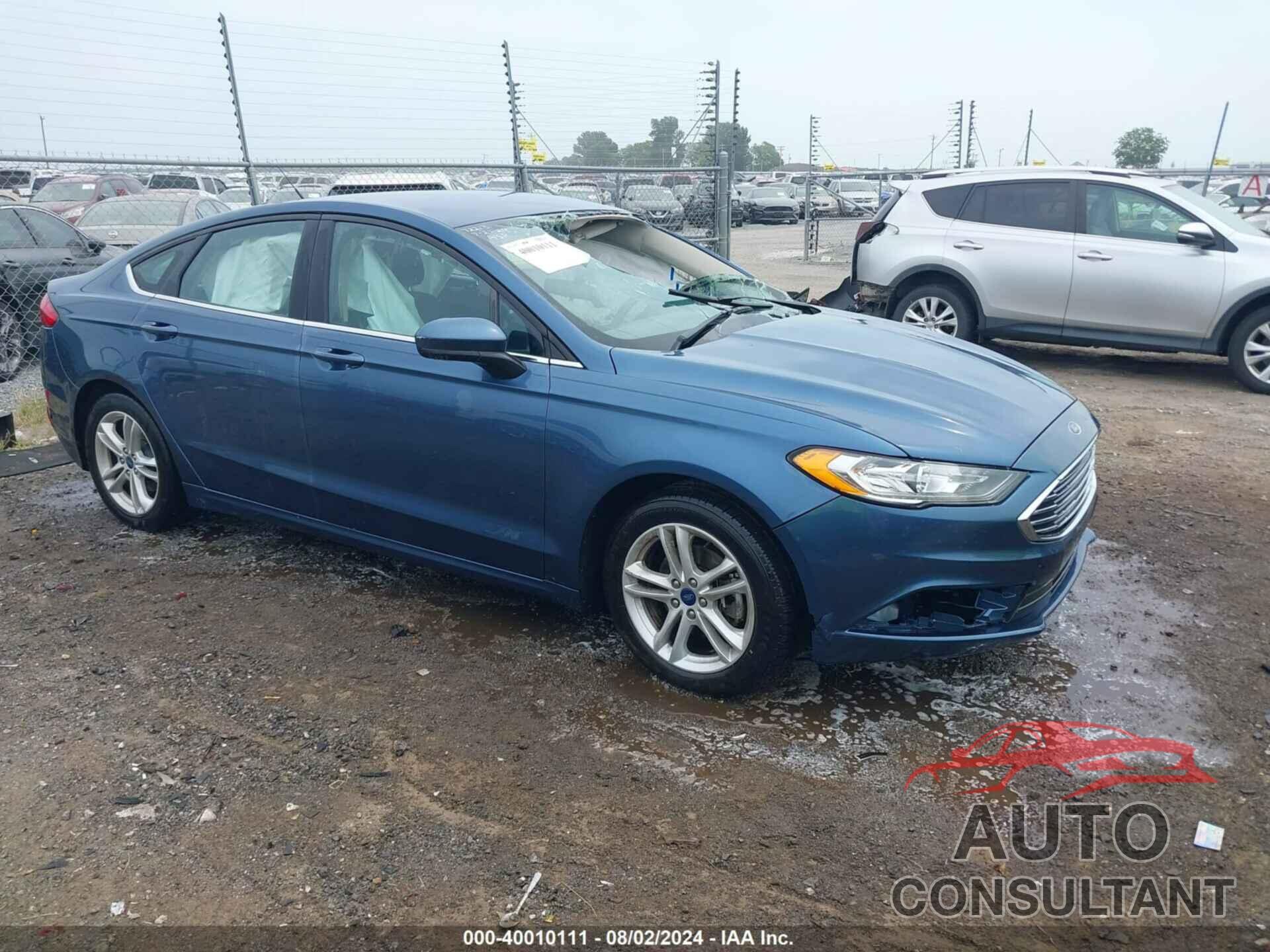 FORD FUSION 2018 - 3FA6P0HDXJR224591