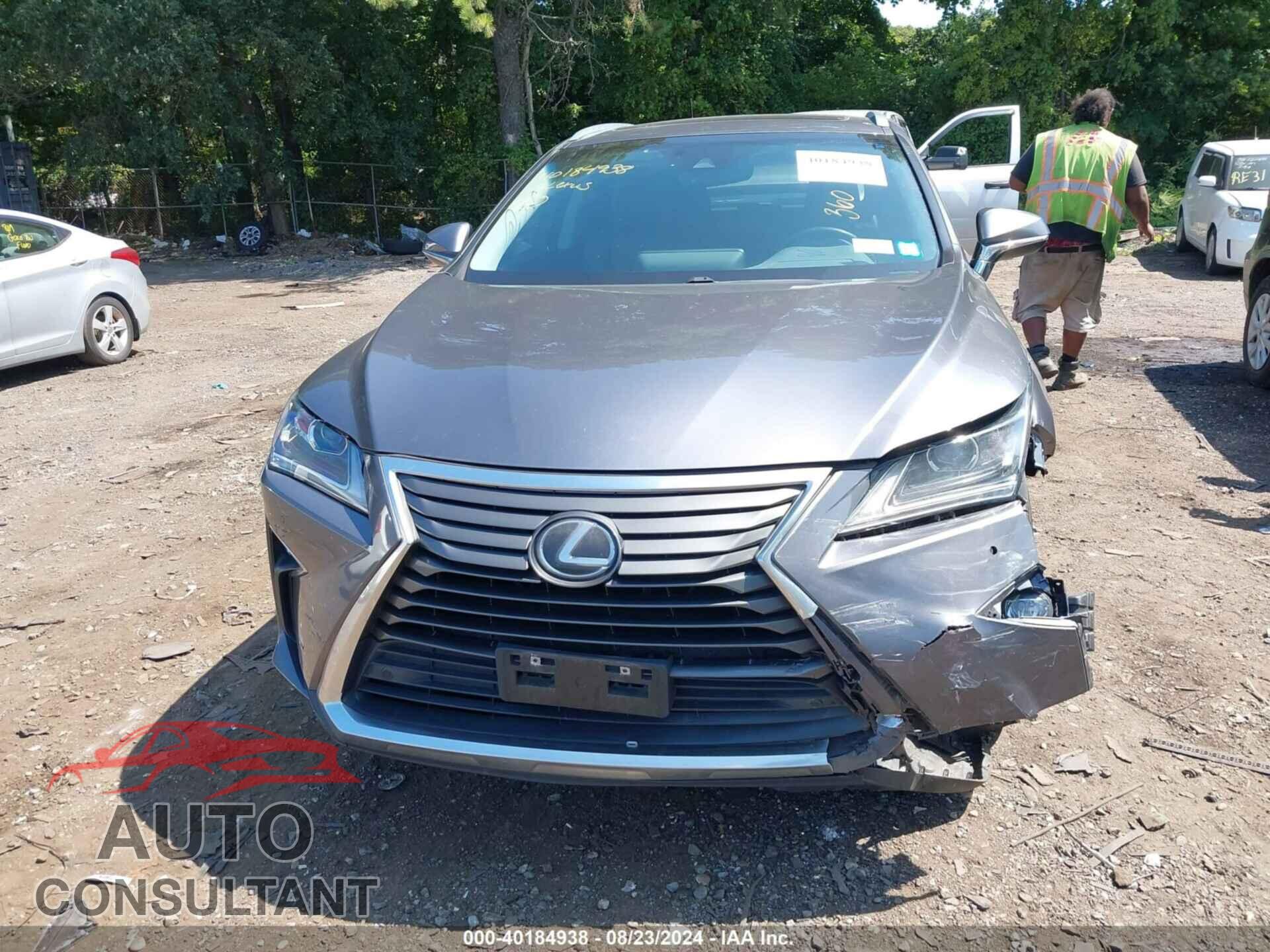 LEXUS RX 350 2017 - 2T2BZMCA0HC079290