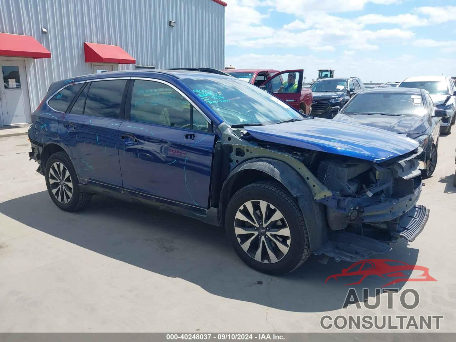 SUBARU OUTBACK 2017 - 4S4BSANC0H3359611