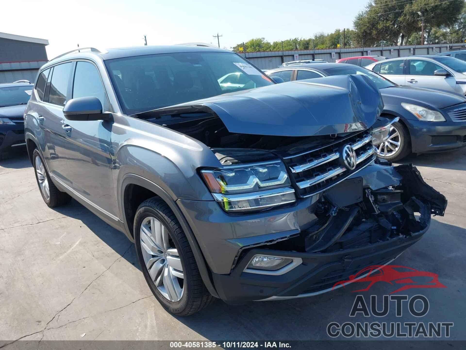 VOLKSWAGEN ATLAS 2019 - 1V2MR2CA5KC608622