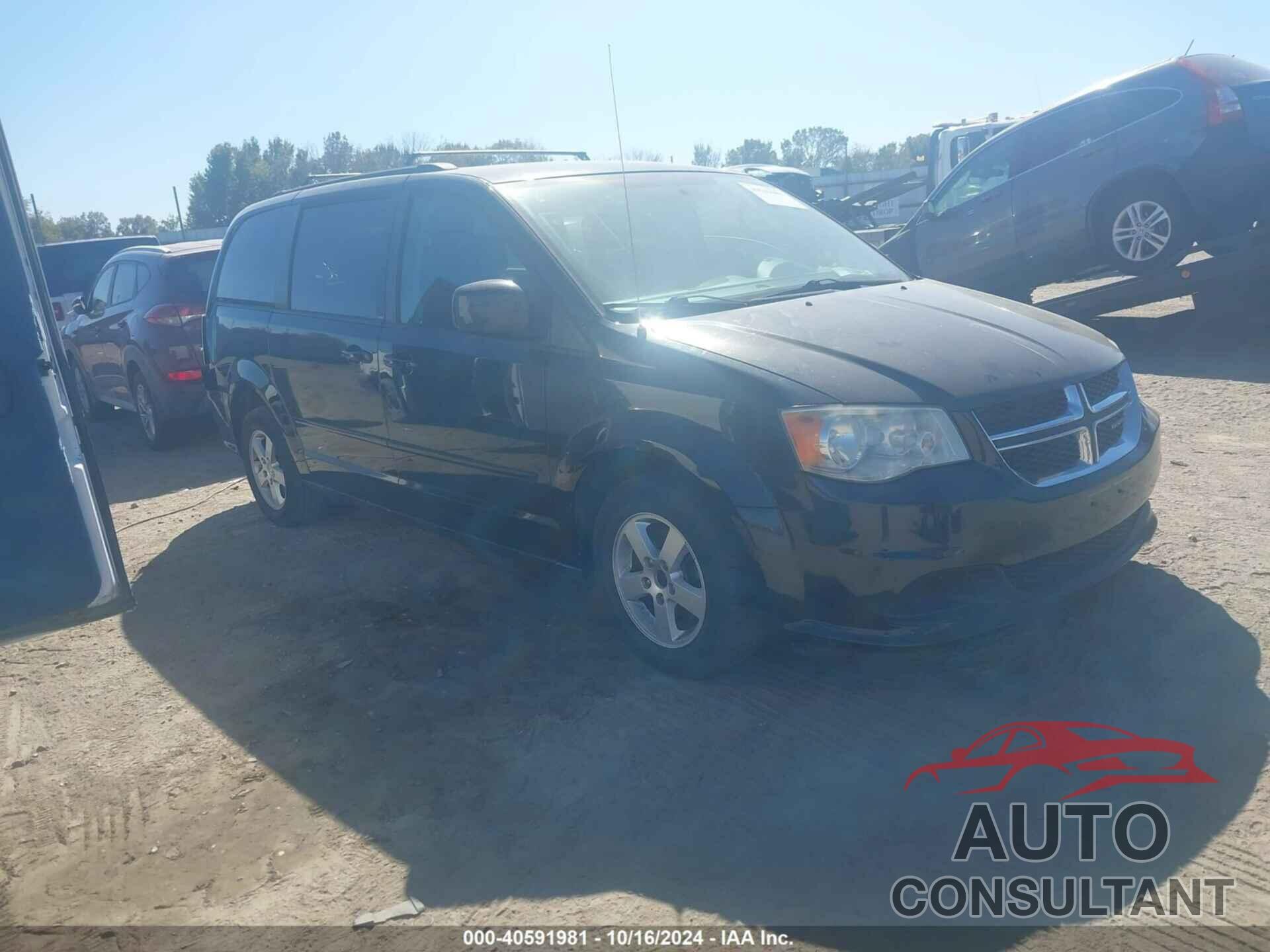 DODGE GRAND CARAVAN 2012 - 2C4RDGCG6CR198803