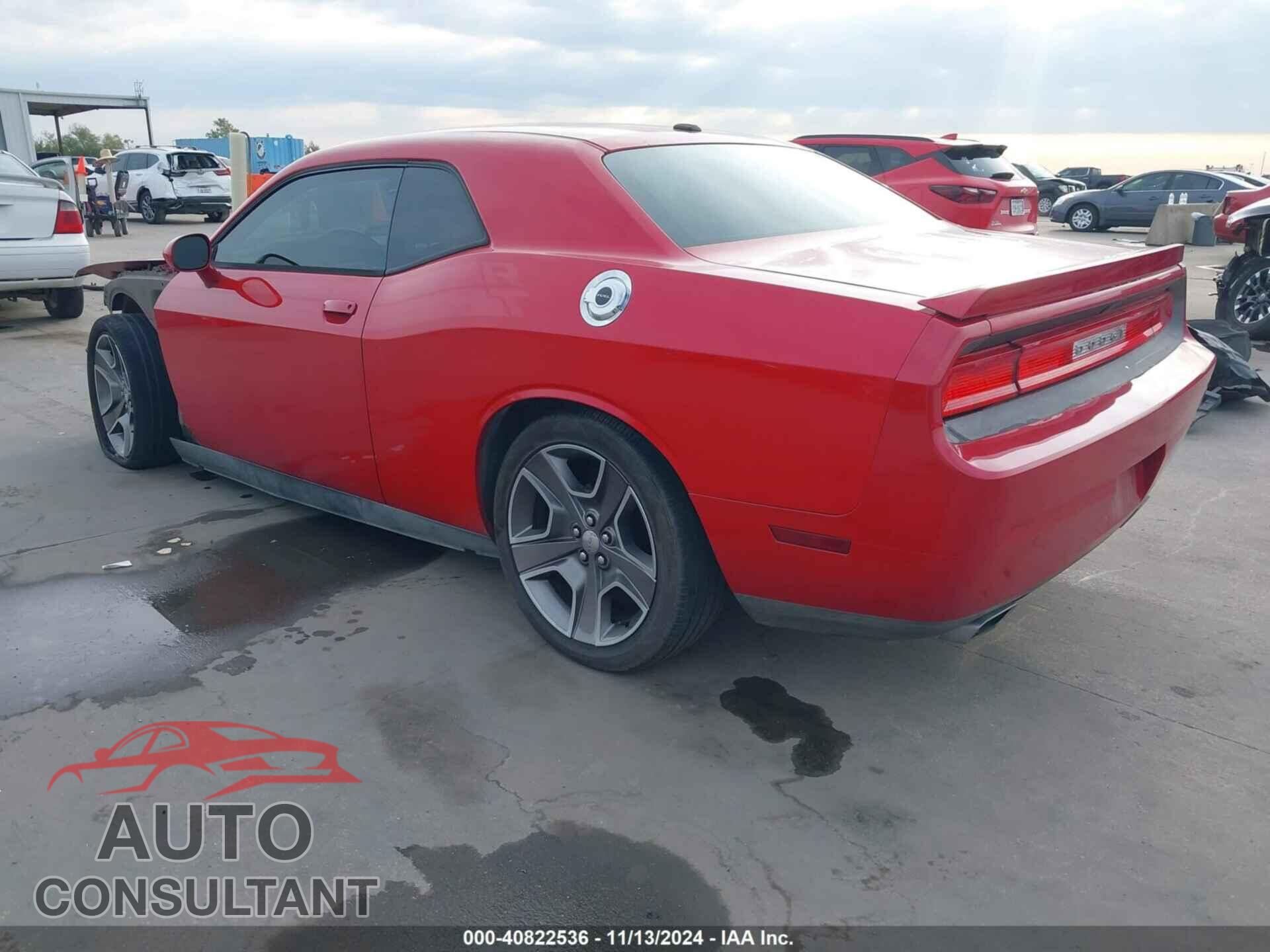 DODGE CHALLENGER 2012 - 2C3CDYBT7CH220554