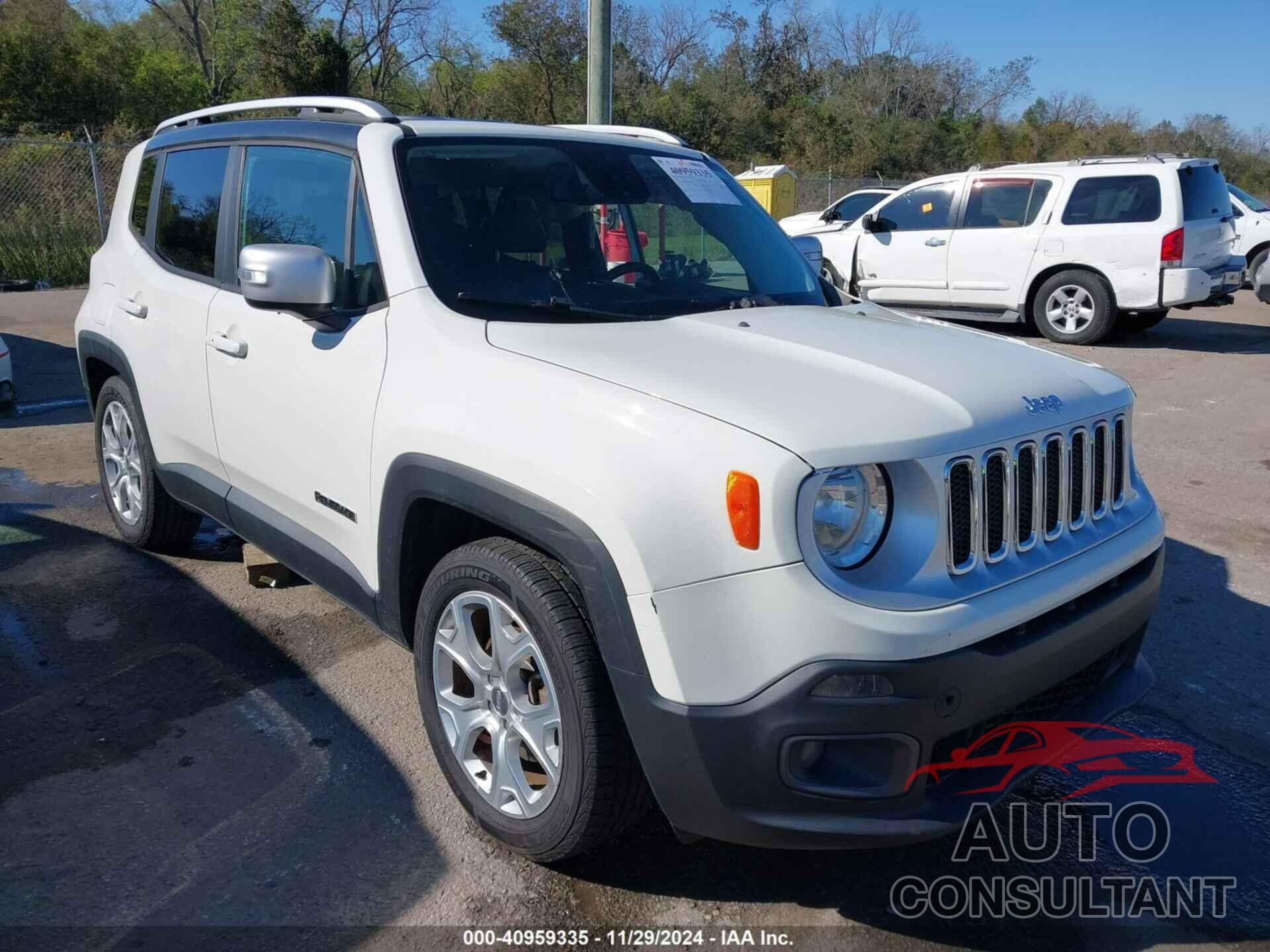 JEEP RENEGADE 2017 - ZACCJADB2HPF35266