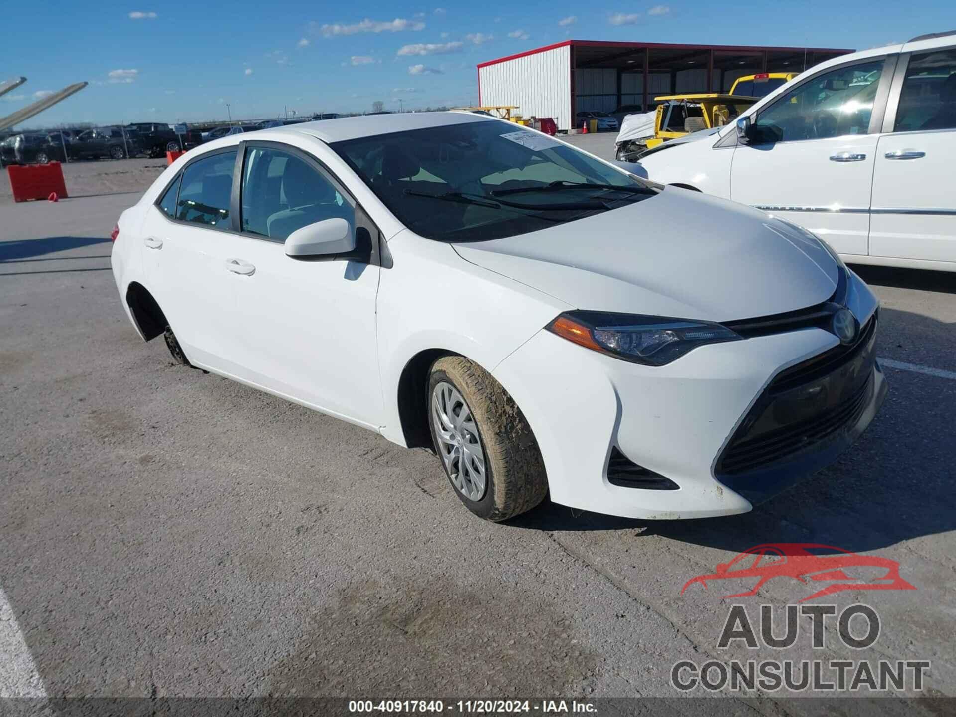 TOYOTA COROLLA 2017 - 2T1BURHE4HC826689