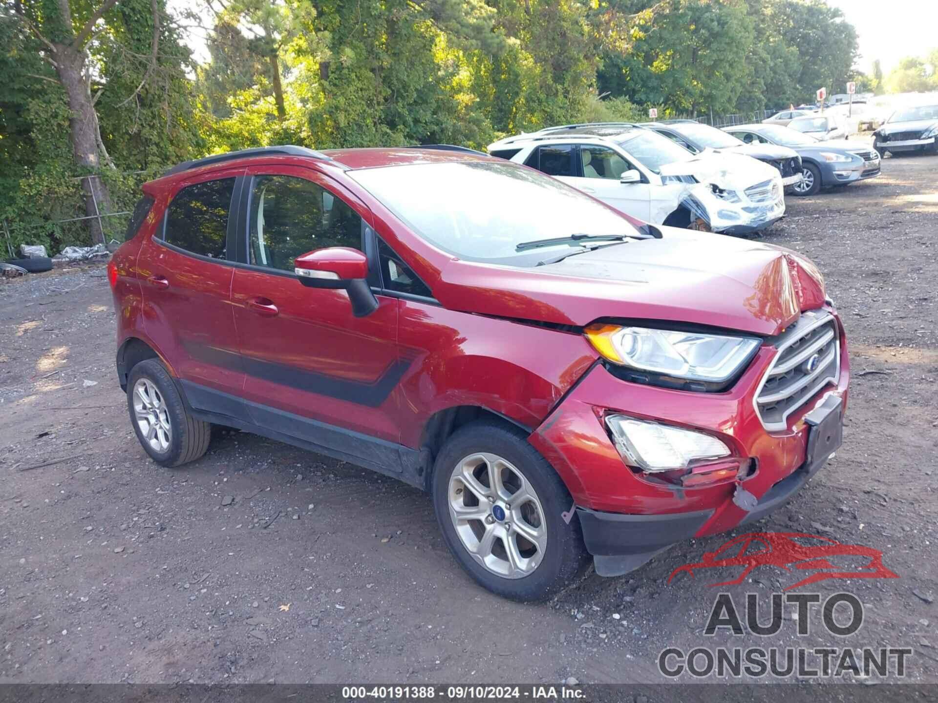 FORD ECOSPORT 2021 - MAJ6S3GL4MC423275