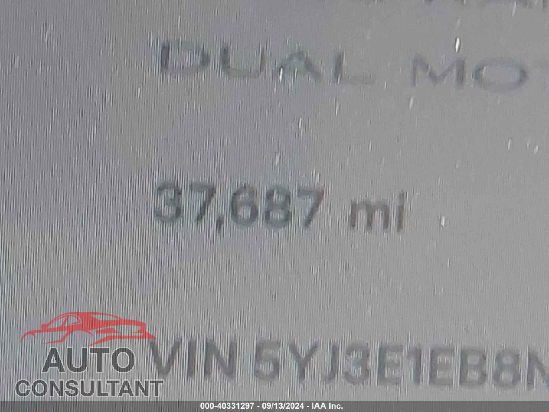 TESLA MODEL 3 2022 - 5YJ3E1EB8NF329780