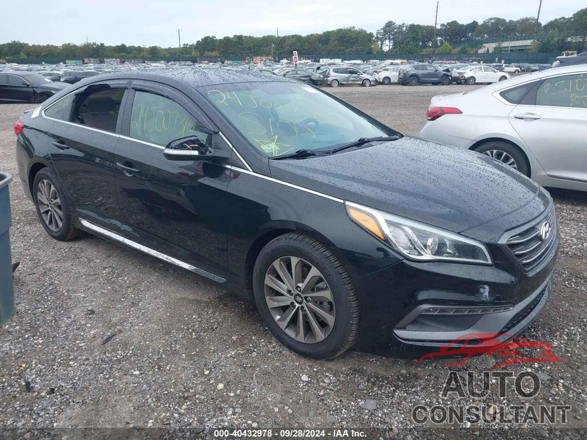 HYUNDAI SONATA 2017 - 5NPE34AF2HH551682