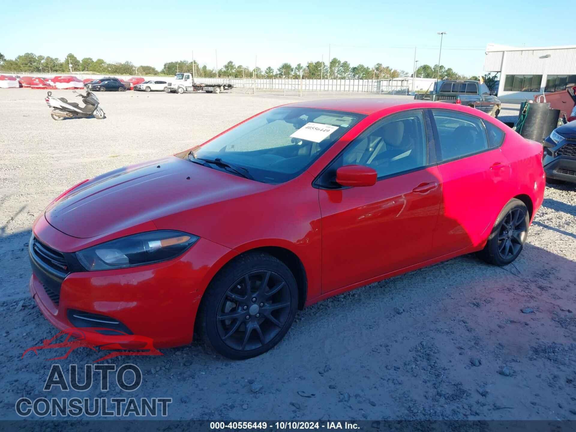DODGE DART 2016 - 1C3CDFAA1GD767388