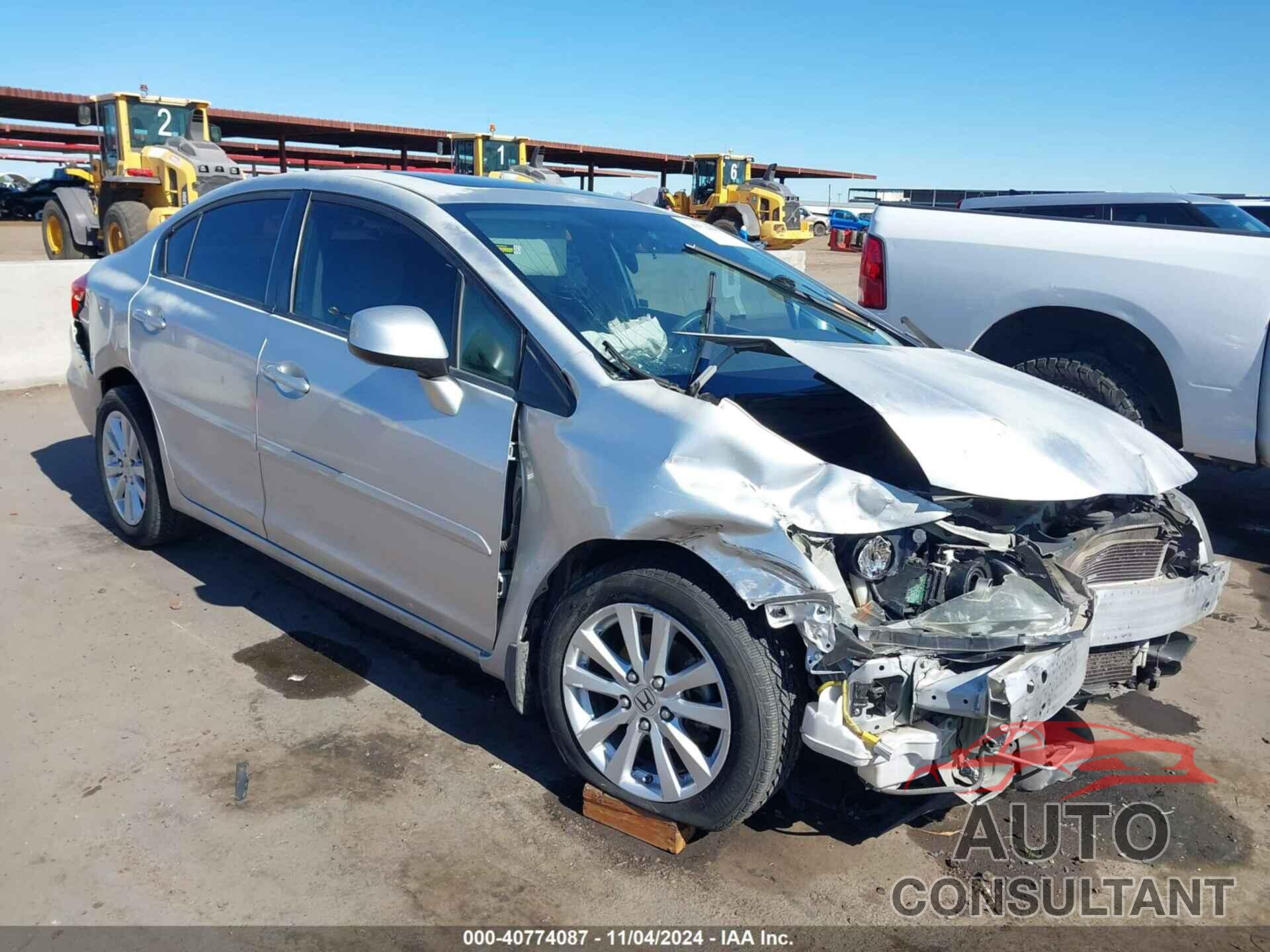 HONDA CIVIC 2012 - 2HGFB2F84CH303944