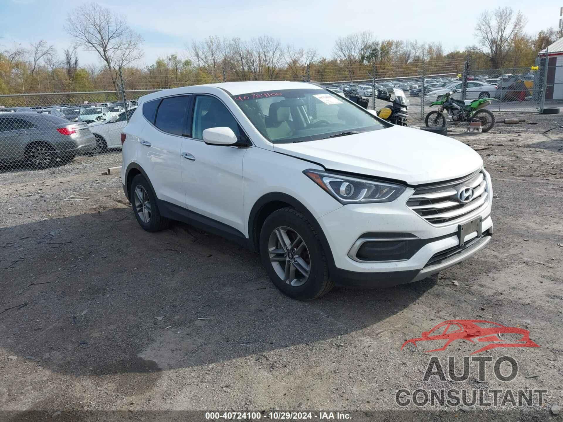 HYUNDAI SANTA FE SPORT 2018 - 5XYZTDLB5JG562572