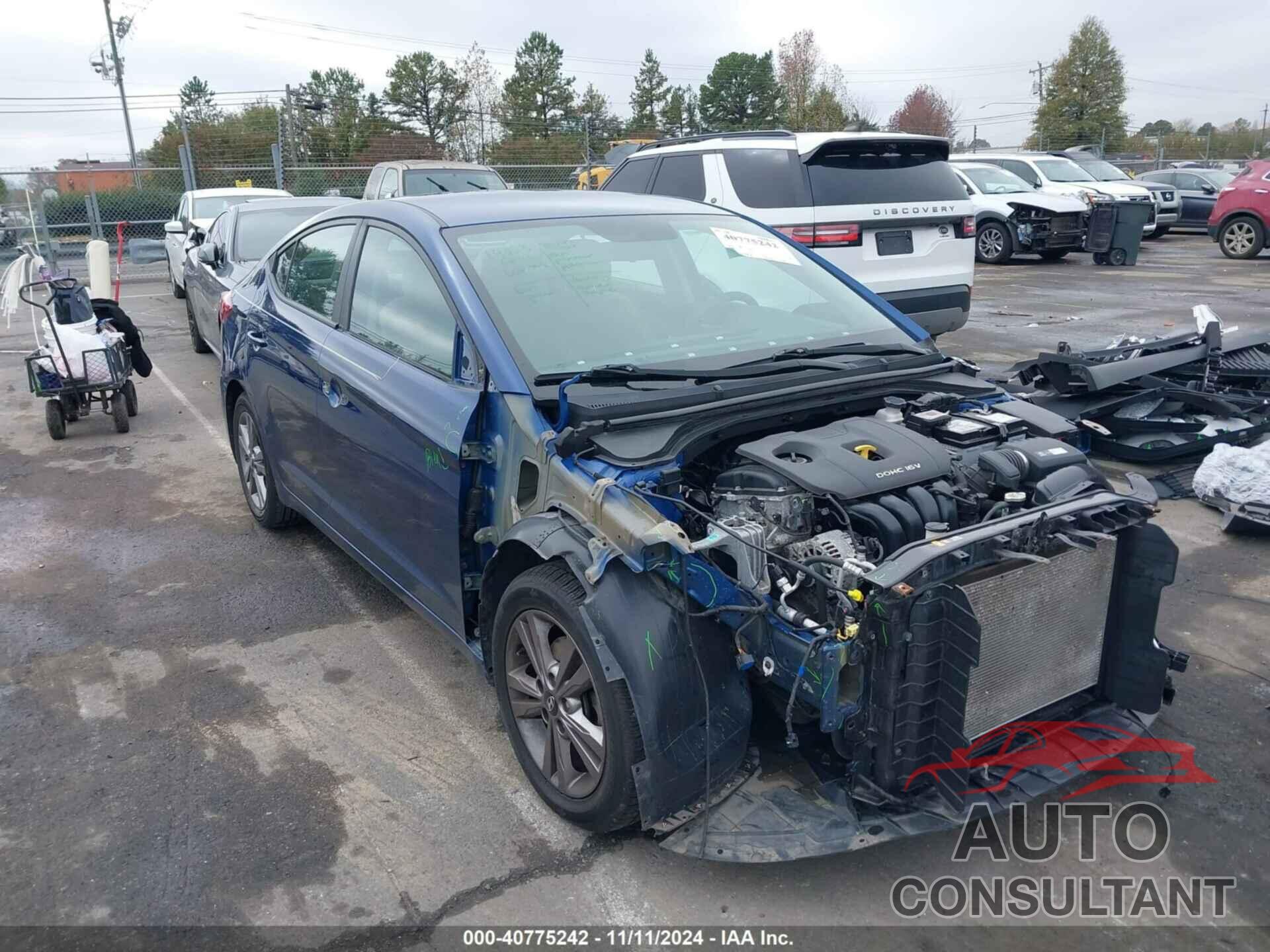 HYUNDAI ELANTRA 2017 - 5NPD84LF4HH009851
