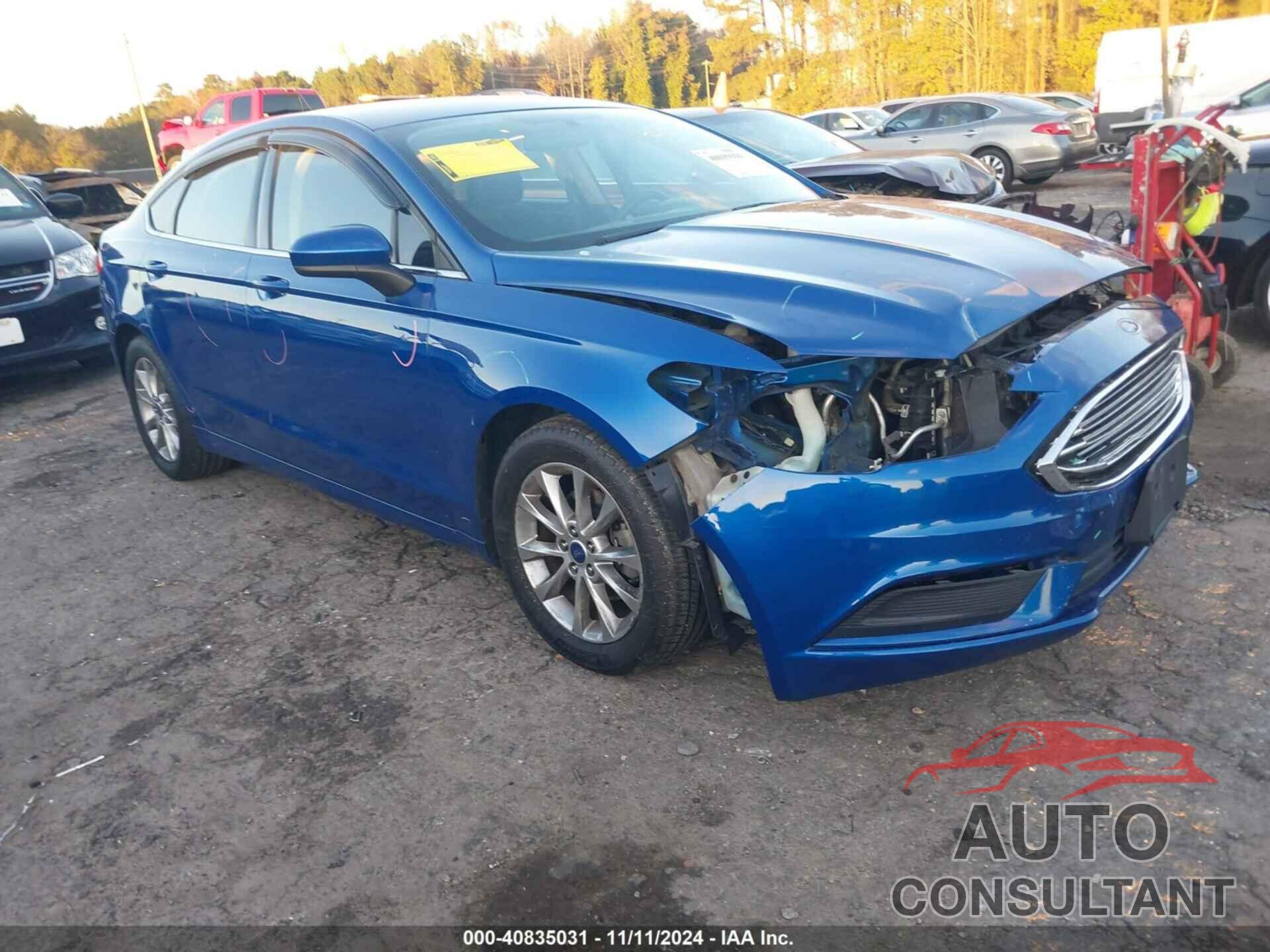 FORD FUSION 2017 - 3FA6P0H77HR227999