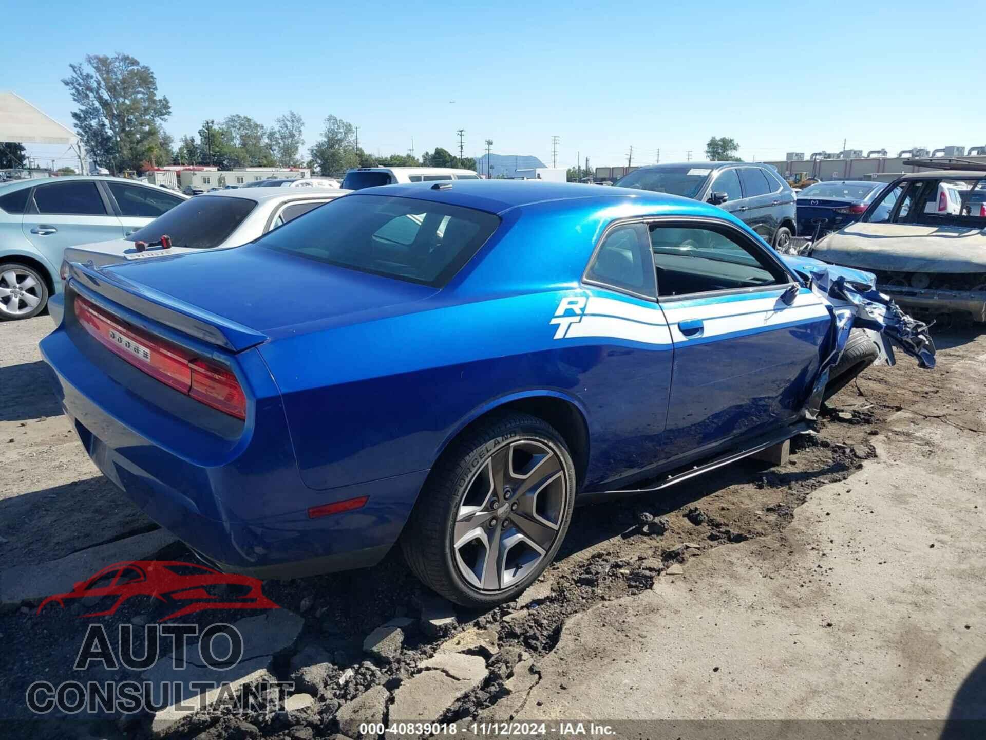 DODGE CHALLENGER 2012 - 2C3CDYBT1CH262217