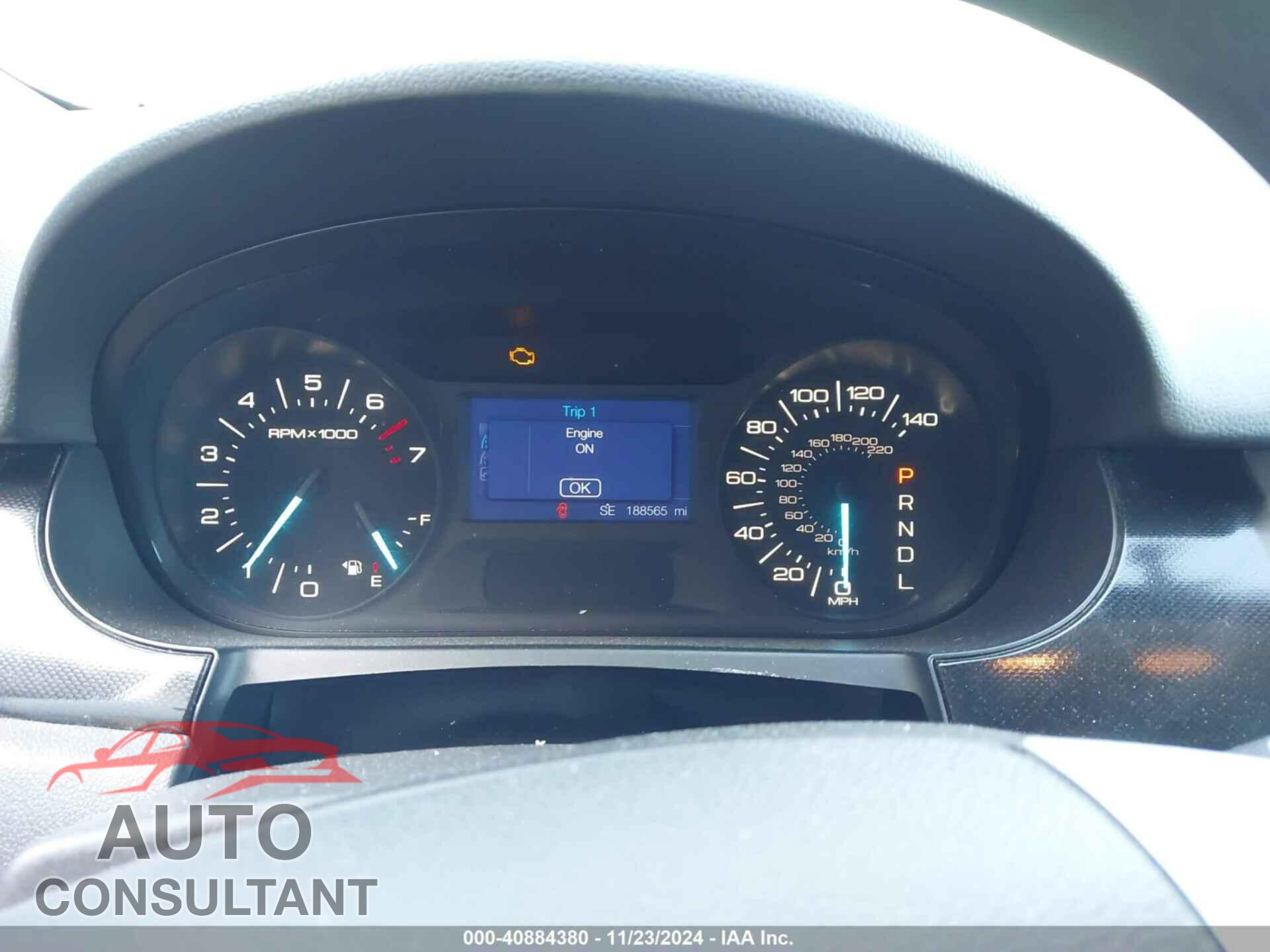 FORD EDGE 2013 - 2FMDK3G91DBB38244