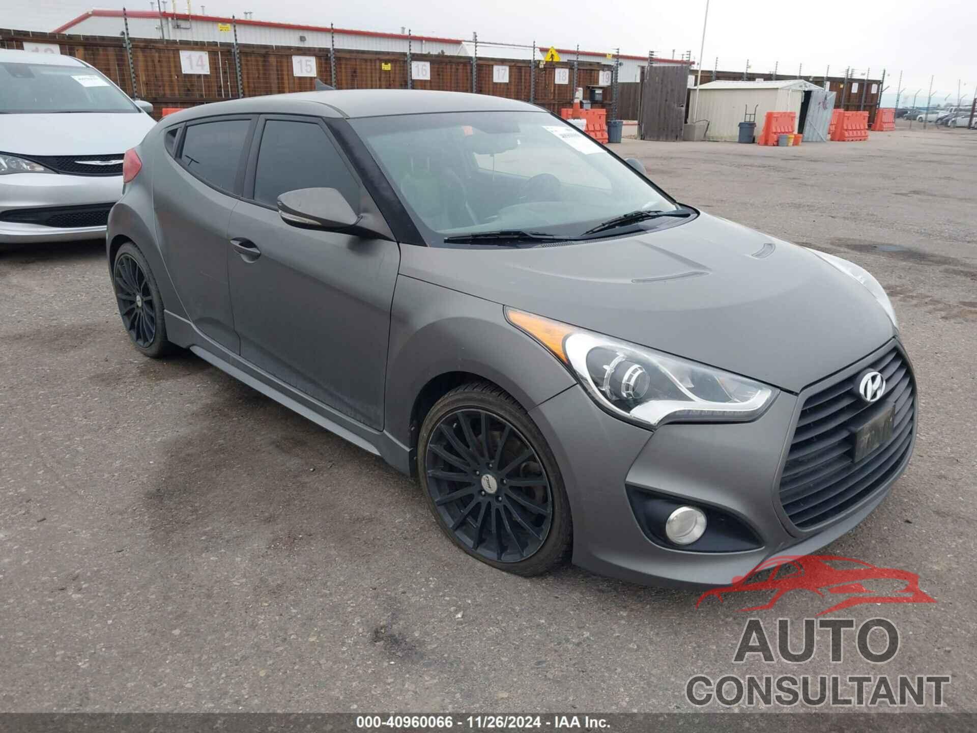 HYUNDAI VELOSTER 2014 - KMHTC6AEXEU183999