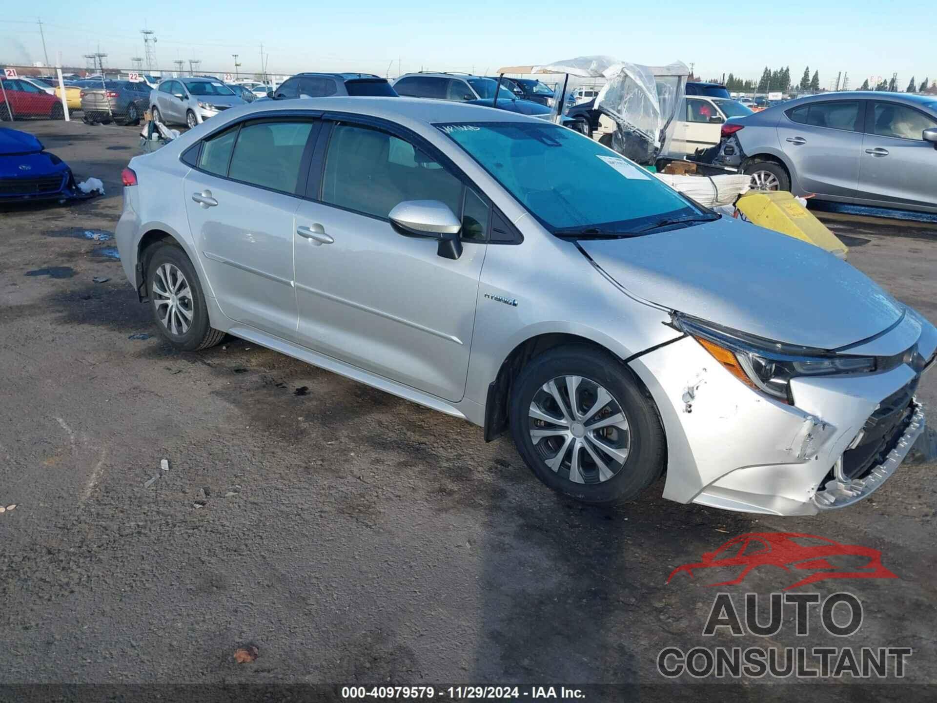 TOYOTA COROLLA 2020 - JTDEBRBE0LJ024696