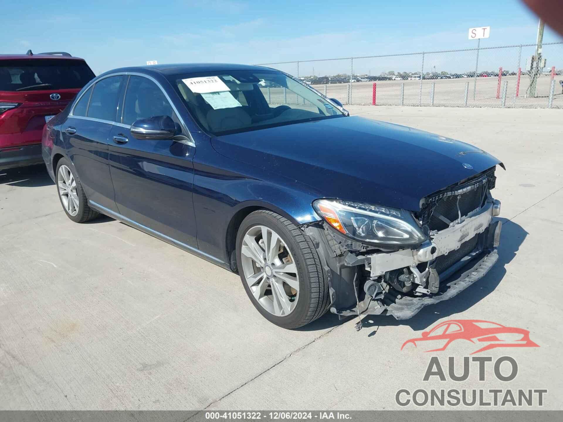 MERCEDES-BENZ C-CLASS 2016 - WDDWF4JB9GR169901