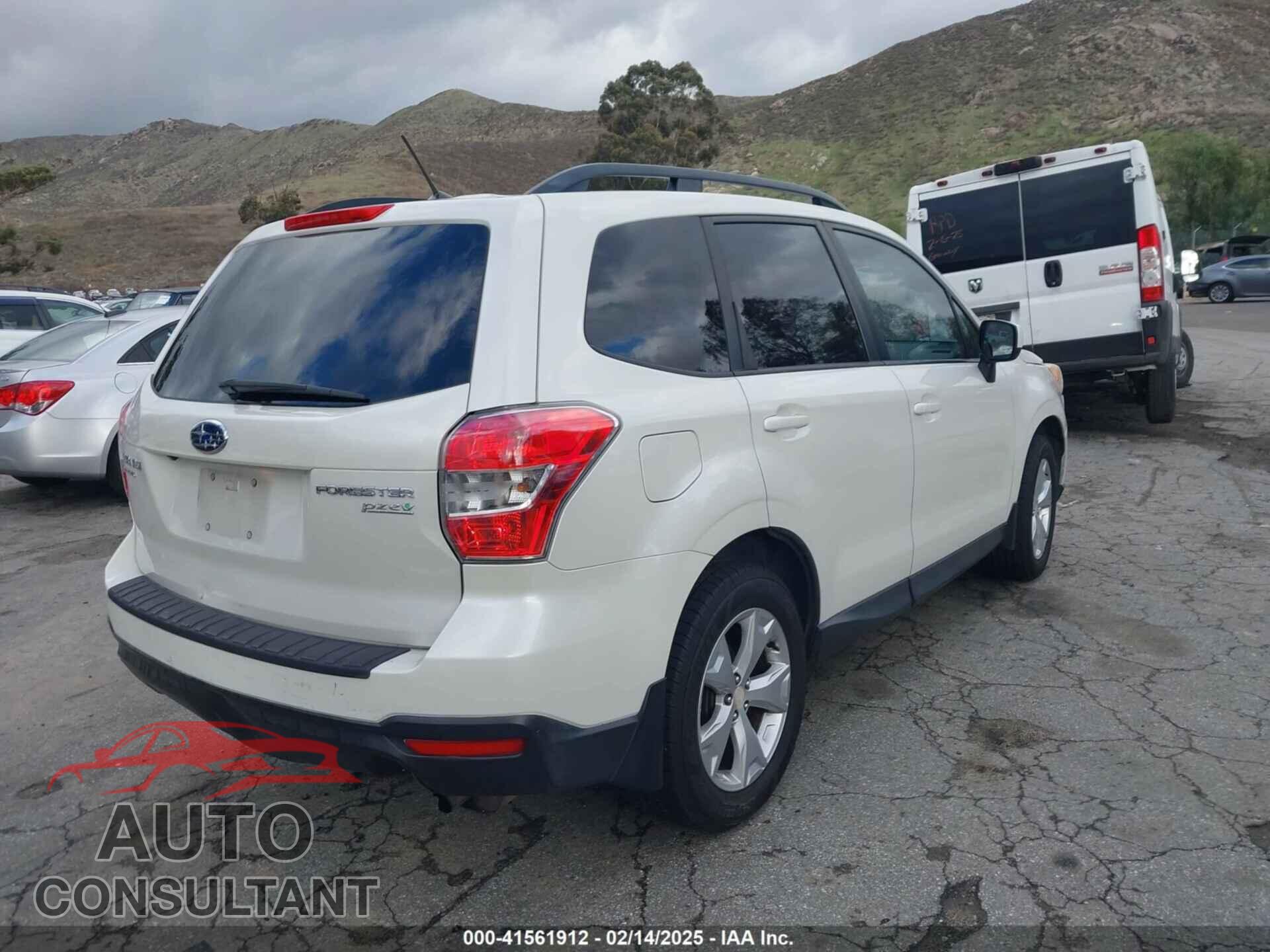 SUBARU FORESTER 2014 - JF2SJAEC8EH432165