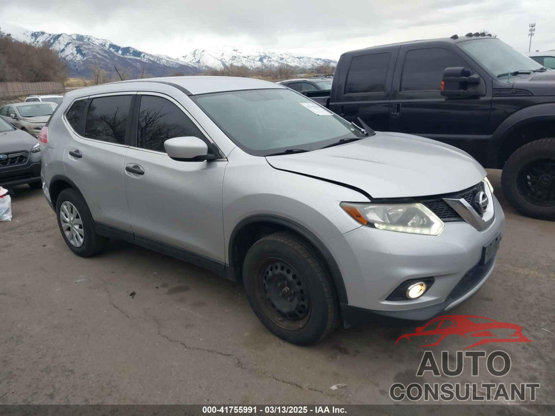 NISSAN ROGUE 2016 - KNMAT2MV1GP632696