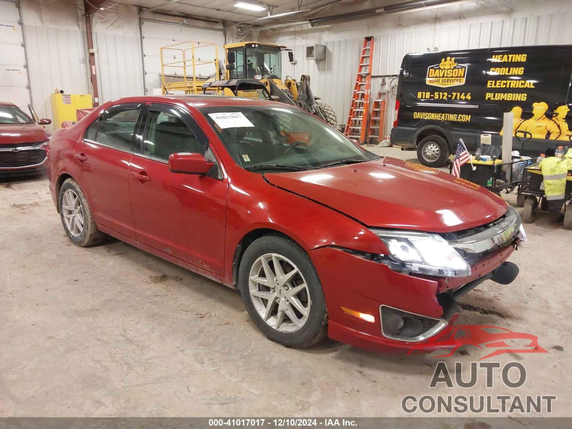 FORD FUSION 2012 - 3FAHP0JA3CR169106