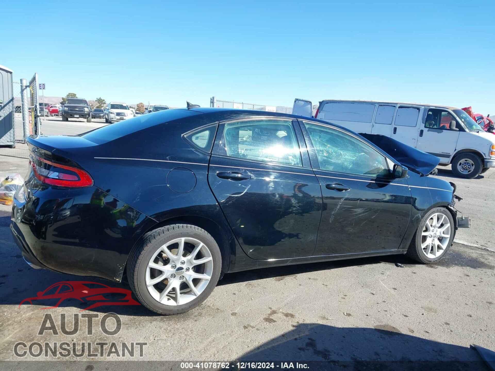 DODGE DART 2013 - 1C3CDFBA4DD324405