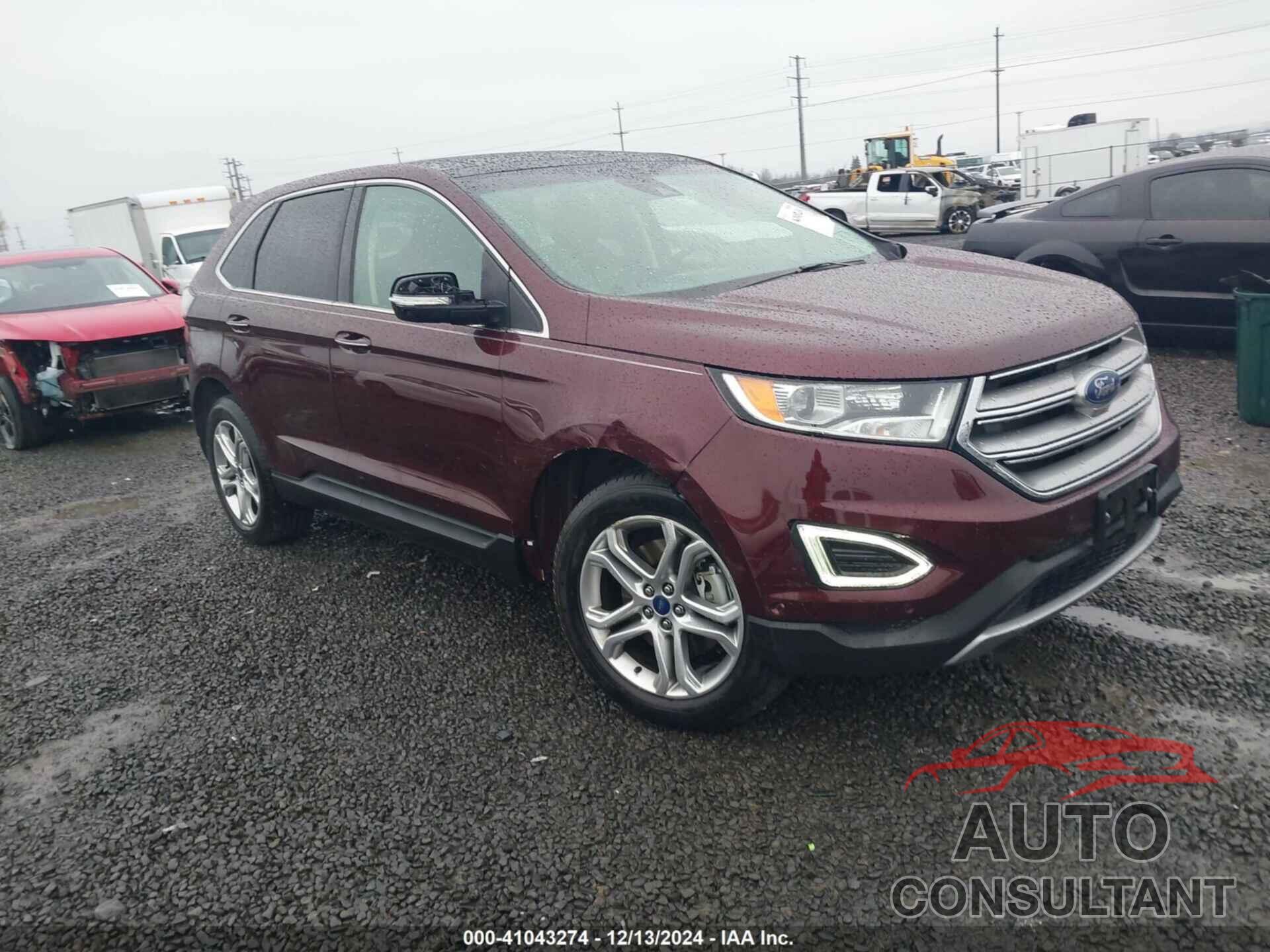 FORD EDGE 2017 - 2FMPK4K8XHBC02904