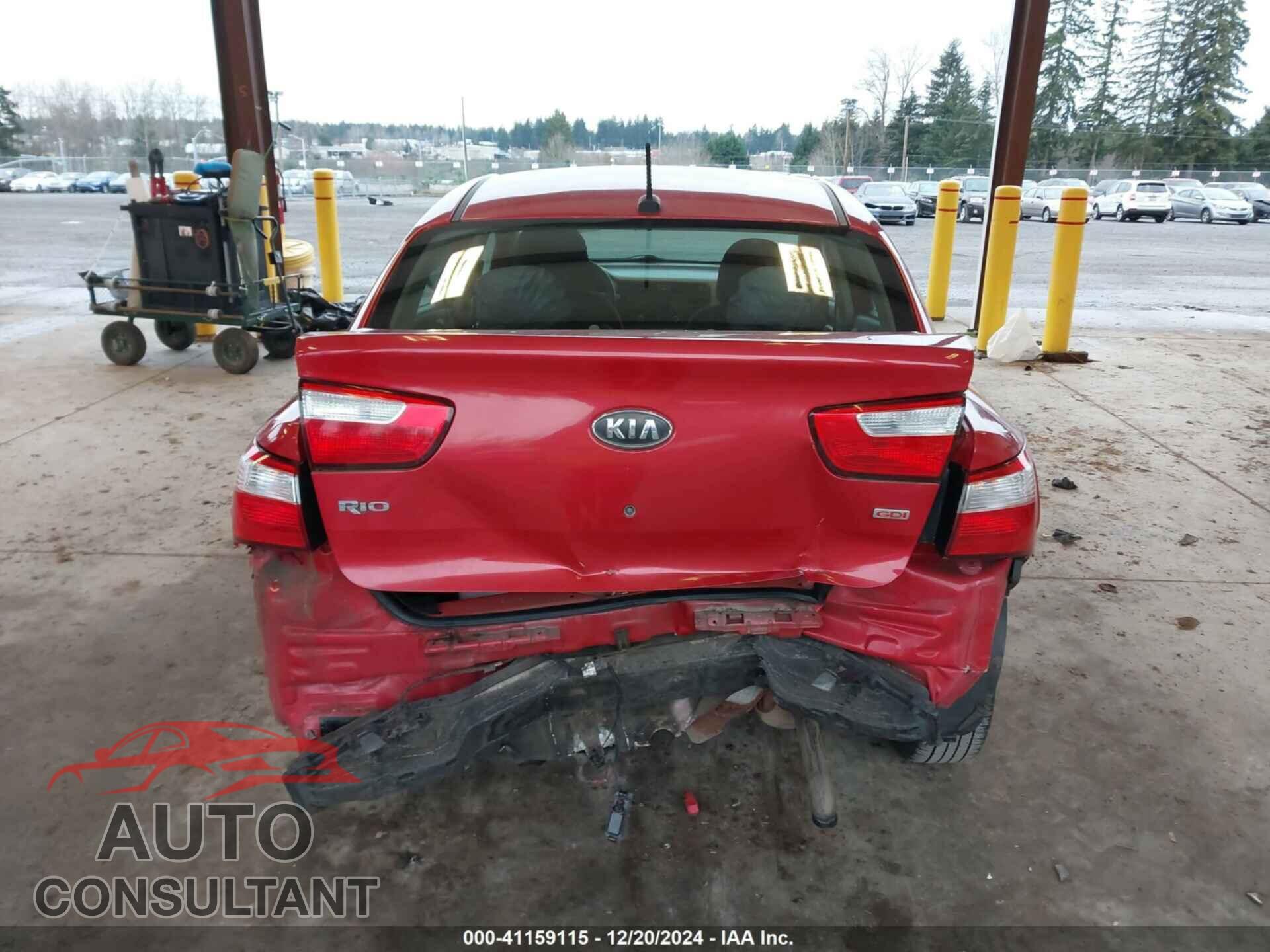 KIA RIO 2013 - KNADM4A37D6097672