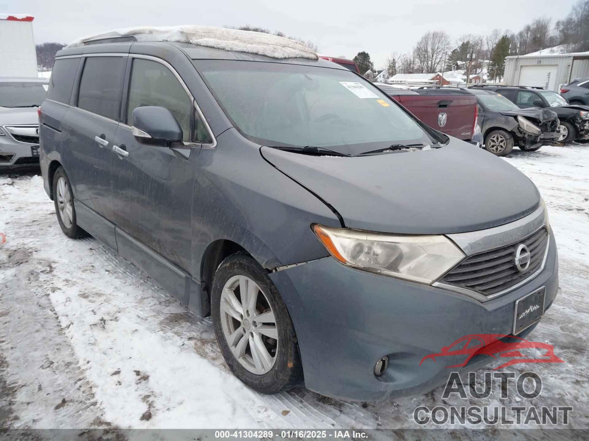 NISSAN QUEST 2012 - JN8AE2KPXC9042143