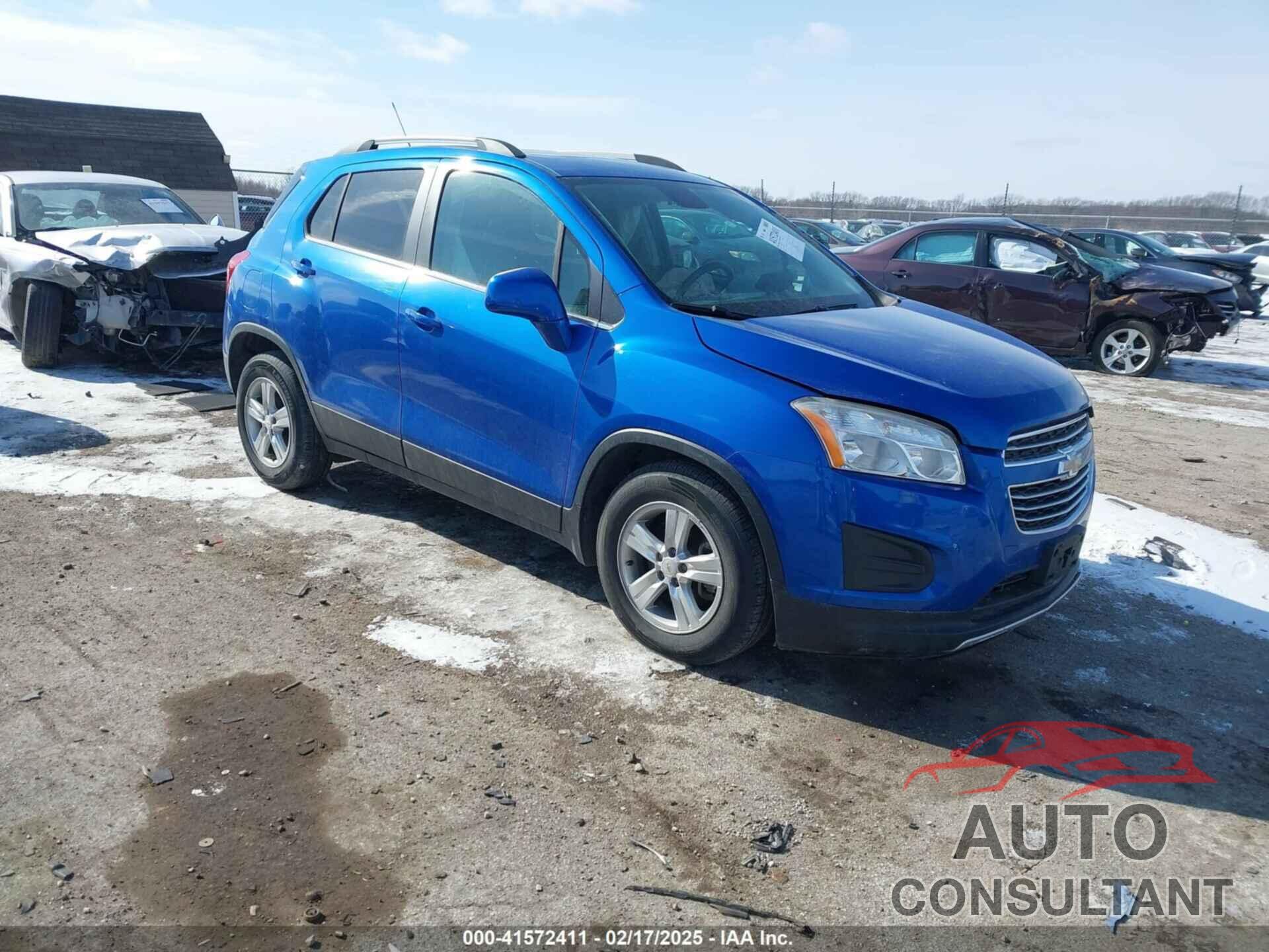 CHEVROLET TRAX 2015 - KL7CJLSB4FB221492